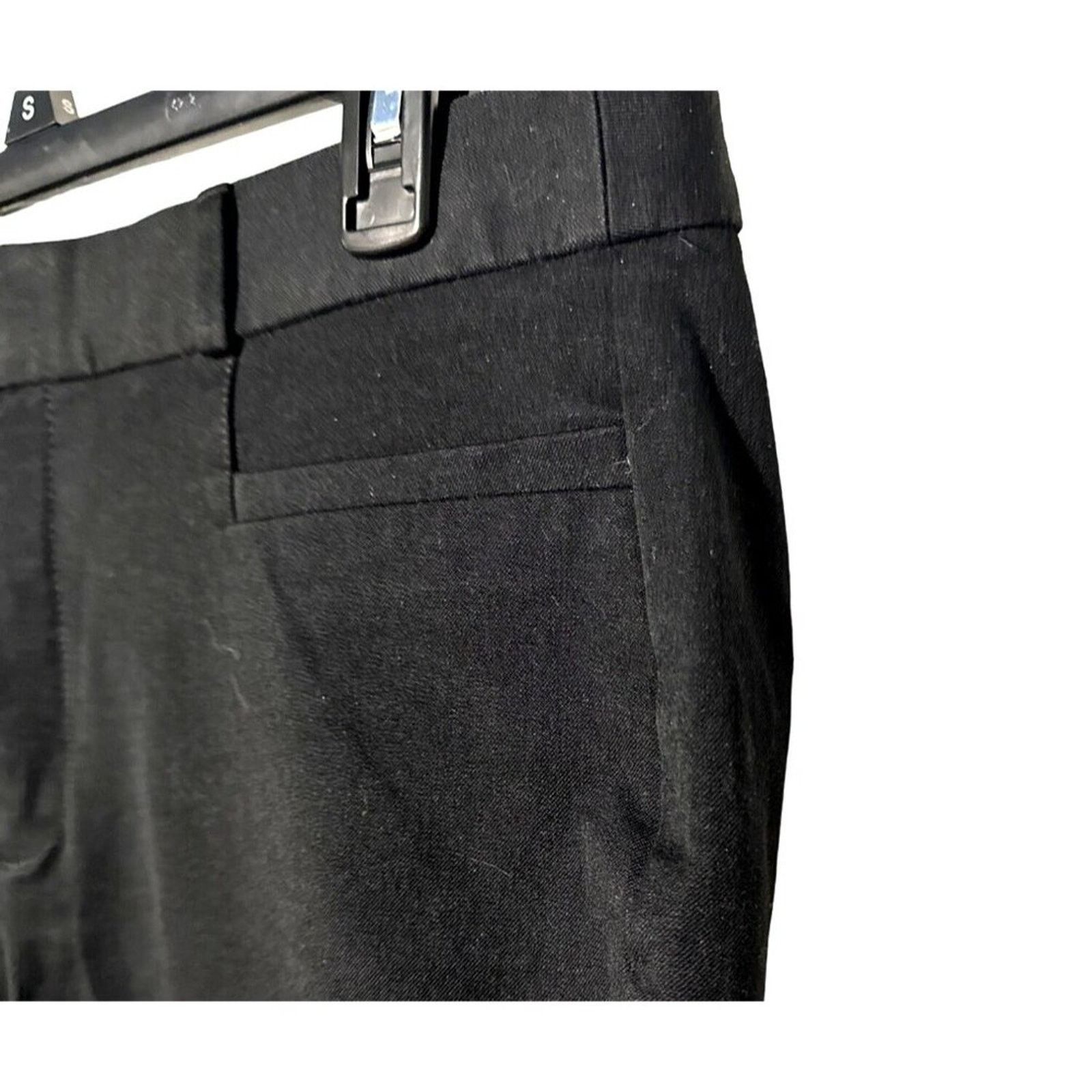 Banana Republic Banana Republic Sloan Classic Black Trouser Women's Size 12 Size 32" / US 10 / IT 46 - 6 Thumbnail