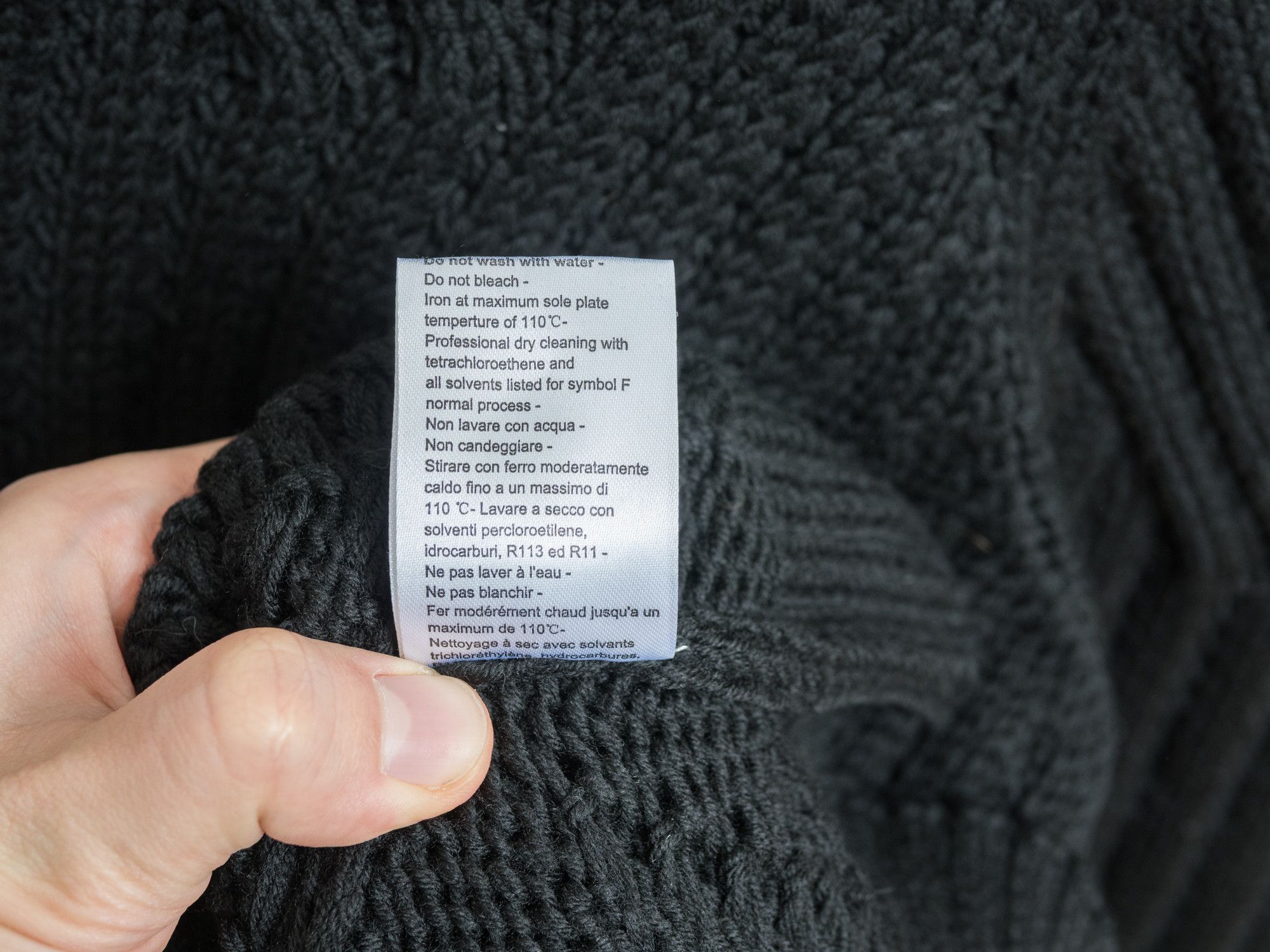 Neil Barrett Neil Barrett Wool Ottoman Sweater XL Size US XL / EU 56 / 4 - 10 Thumbnail