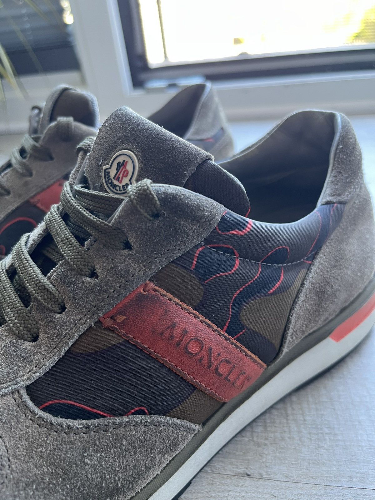 Moncler Moncler Montego Suede Vintage Sneakers Size US 8.5 / EU 41-42 - 4 Thumbnail
