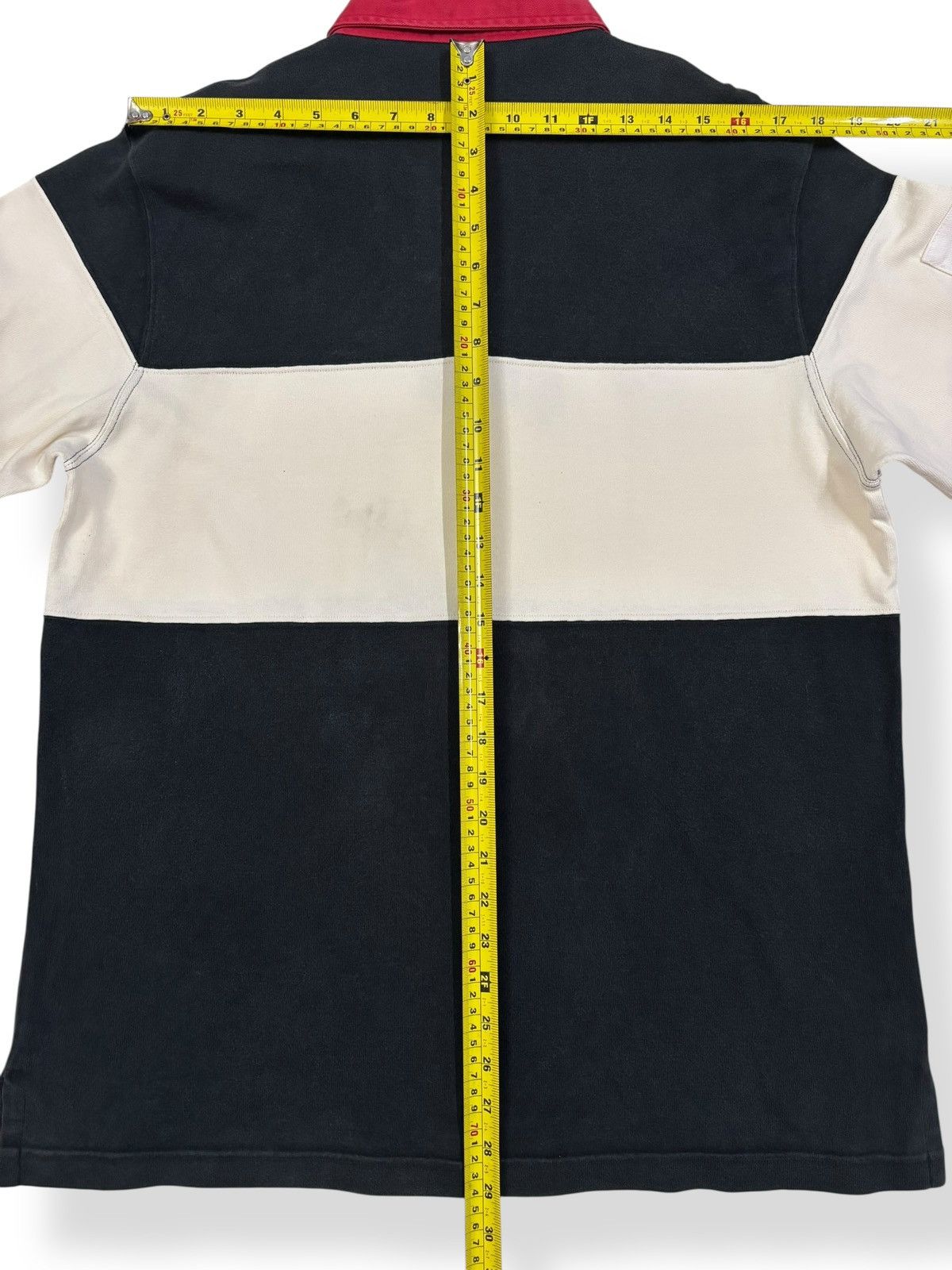 Ralph Lauren Vintage 90s Ralph Lauren Polo Rugby Long Sleeve Shirt Size US L / EU 52-54 / 3 - 18 Thumbnail