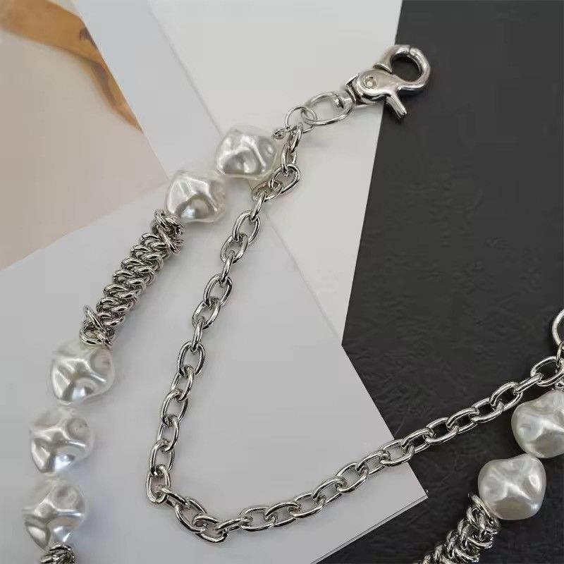 Jewelry Double-Layer Charm Chain Waist Pant Chain Size ONE SIZE - 2 Thumbnail