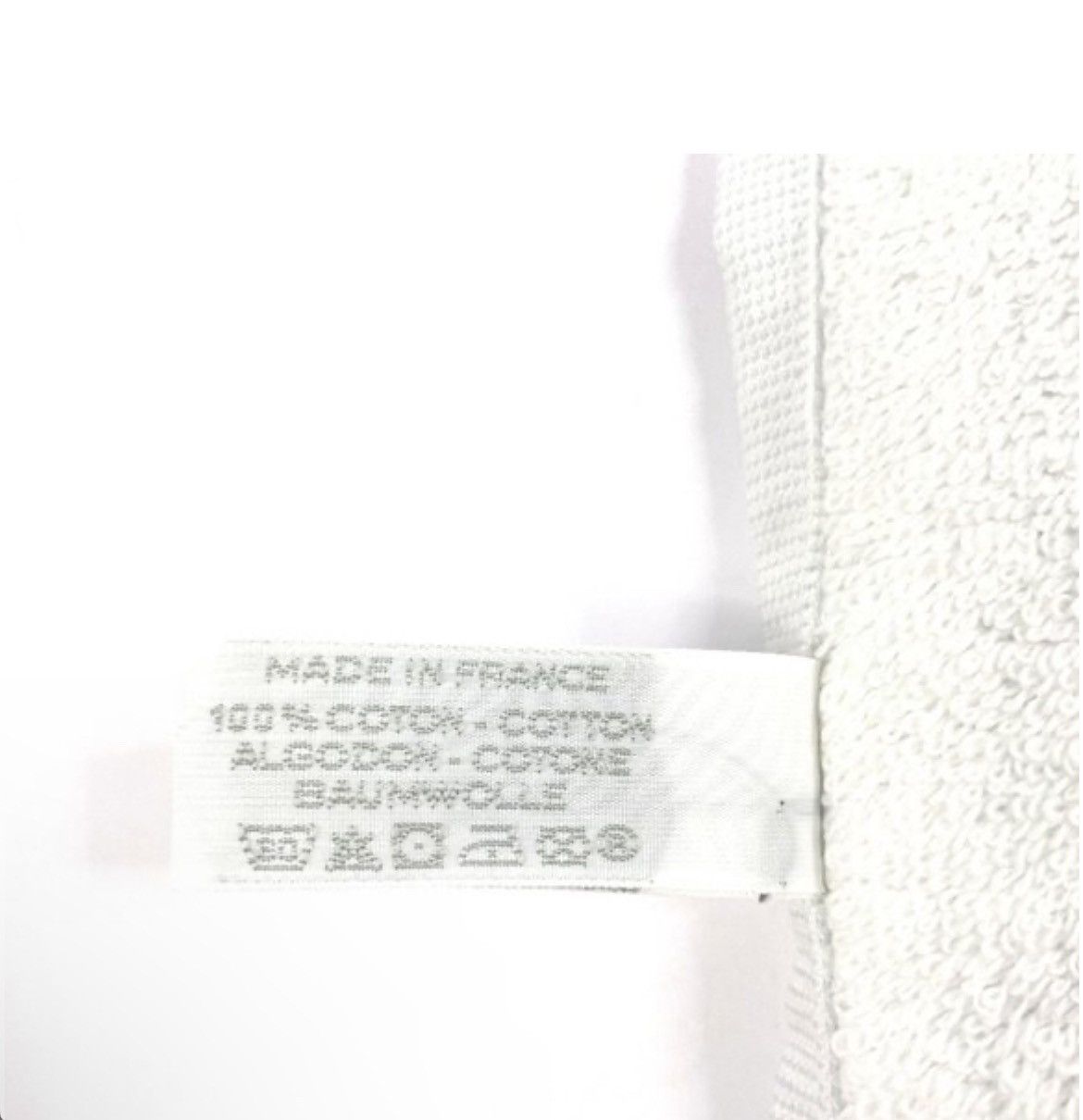 Hermes Authentic HERMES Glacier Bleu Avalon Cotton Wash Cloth Size ONE SIZE - 7 Thumbnail