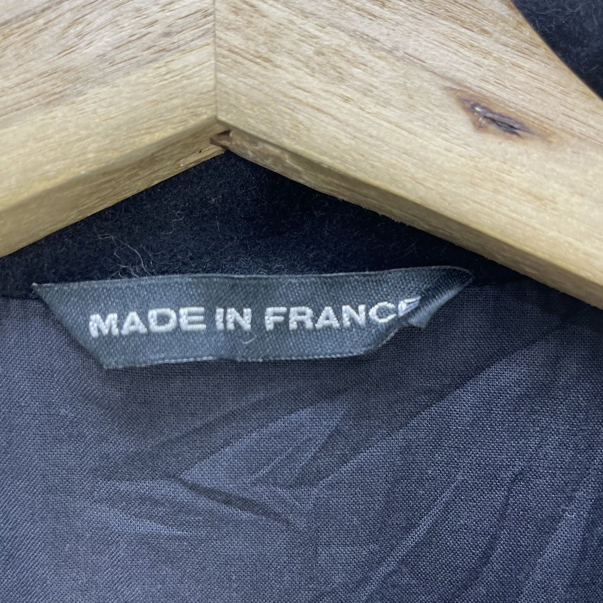 agnes b. 🔥Vintage Agnes B Homme Heavy Long Coat Made In France Size US M / EU 48-50 / 2 - 3 Thumbnail