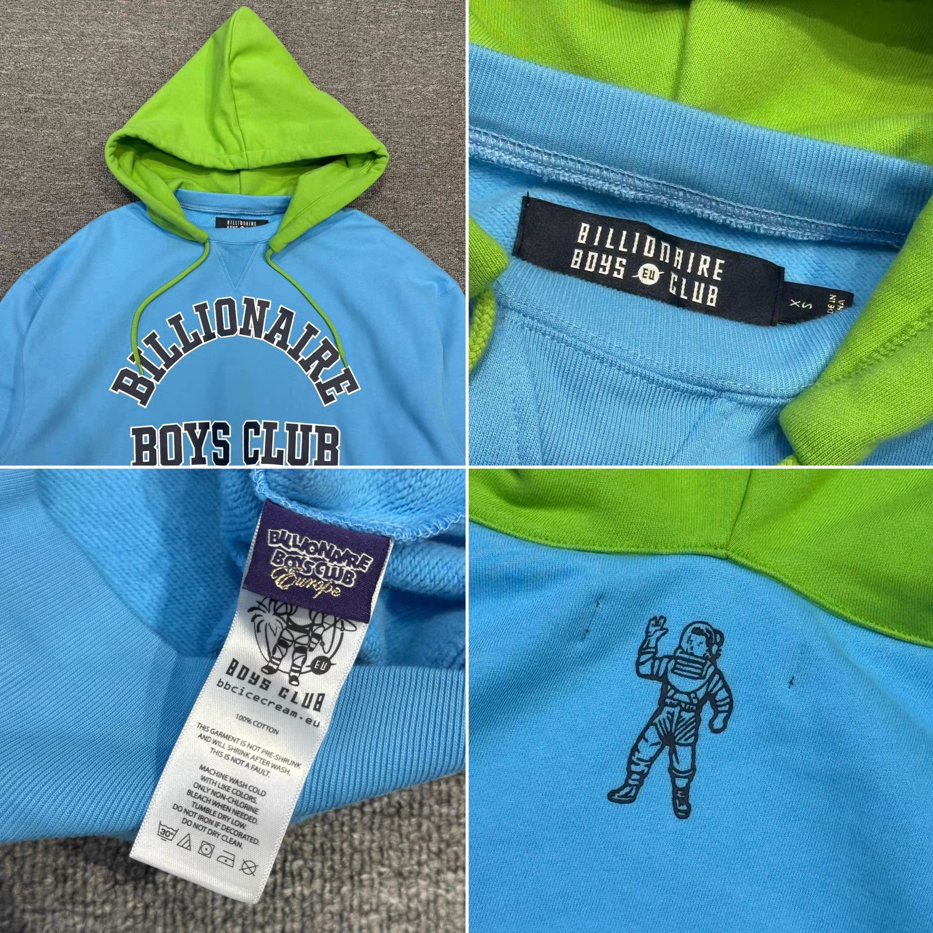 Billionaire Boys Club BBC Fleece-Lined Oversized Hoodie Q5 Size US M / EU 48-50 / 2 - 4 Thumbnail