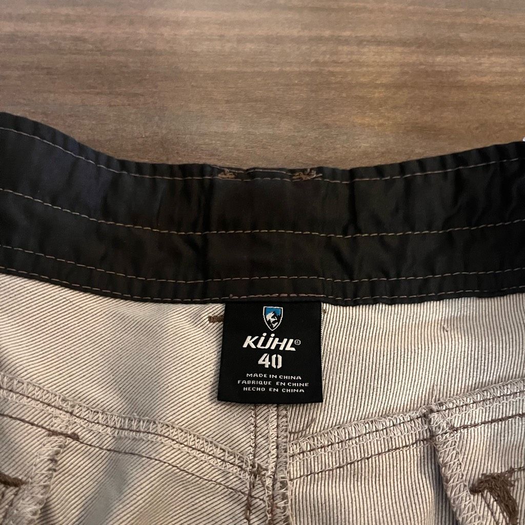 Kuhl Kuhl Dark Tan Athletic Cargo Shorts Men 40 Size US 40 / EU 56 - 3 Thumbnail