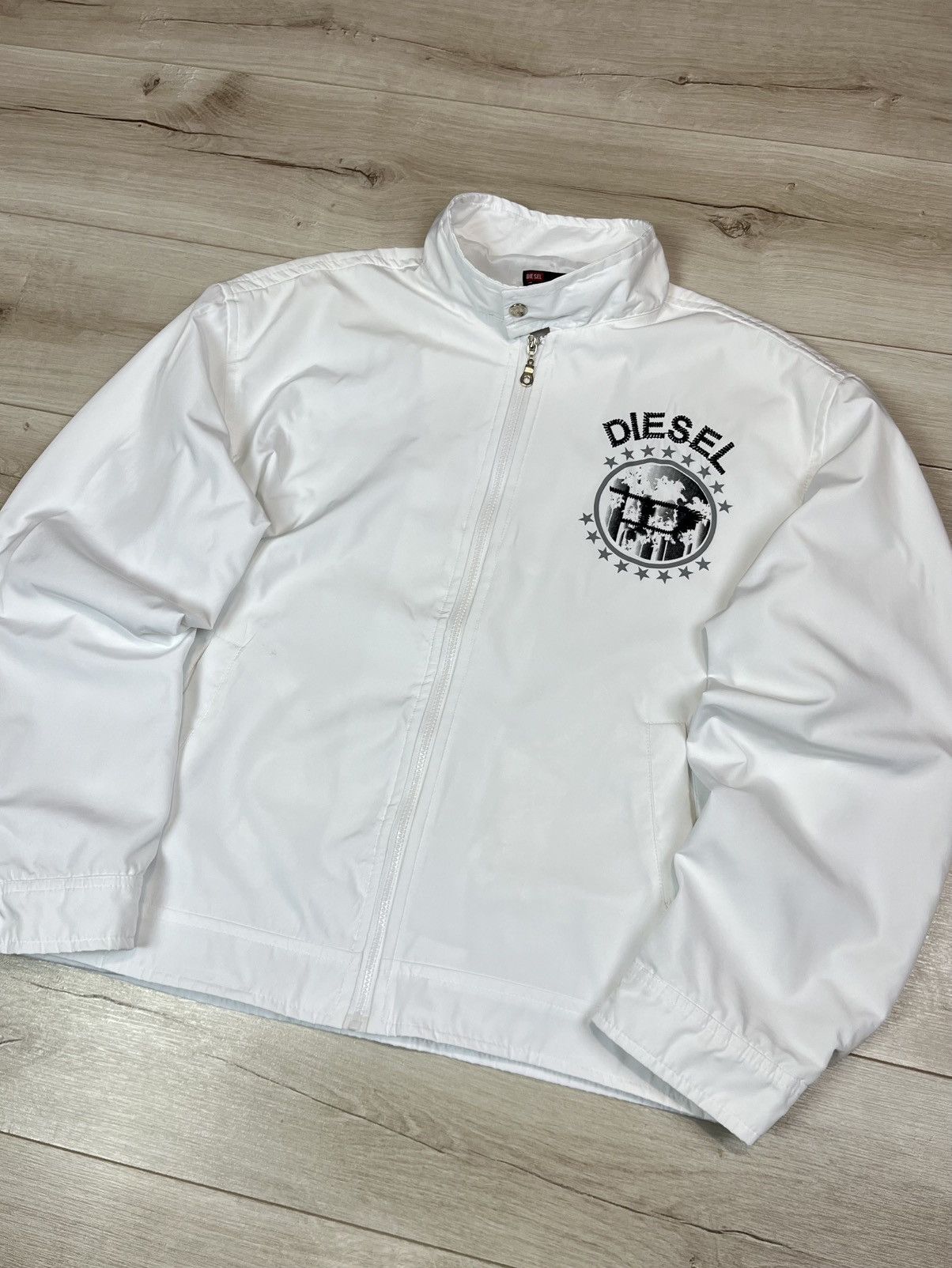 Diesel Vintage Diesel Big Logo Jacket Streetwear Retro Hype Y2K 90s Size US L / EU 52-54 / 3 - 2 Thumbnail