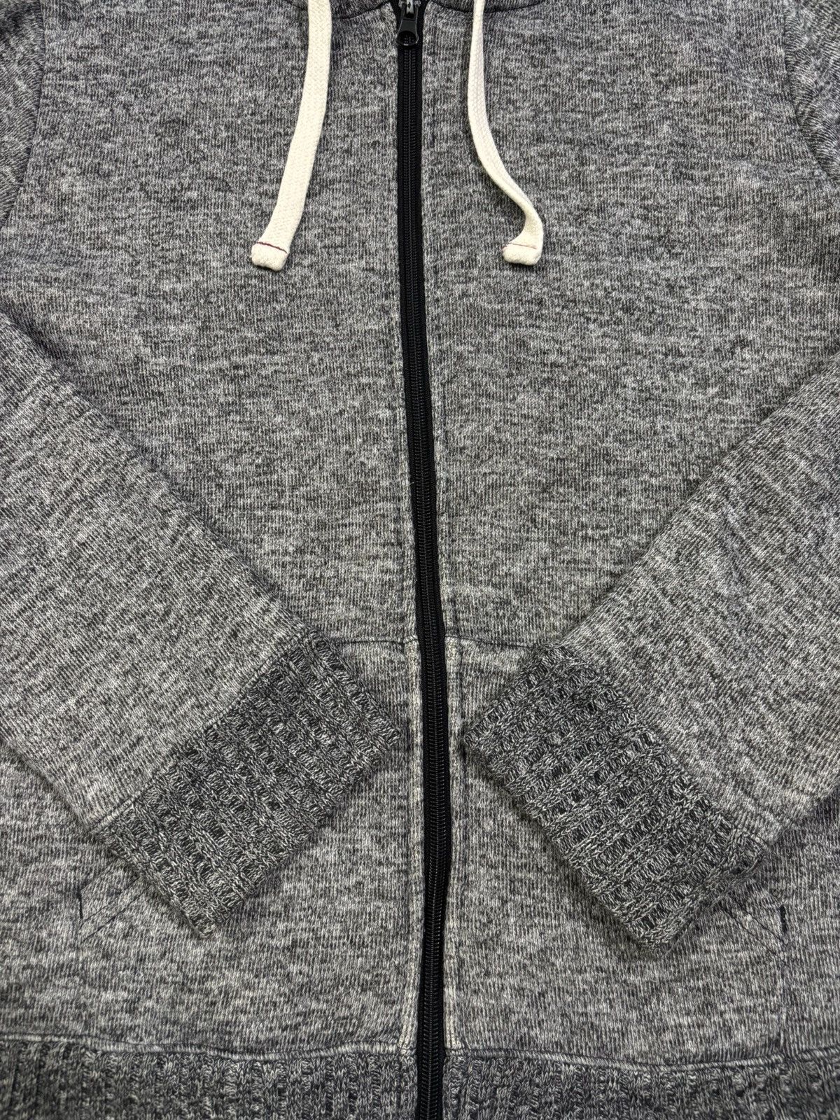 Japanese Brand Japanese Brand Anti Label Jean Sherpa Lined Full Zip Hoodie Size L / US 10 / IT 46 - 8 Thumbnail