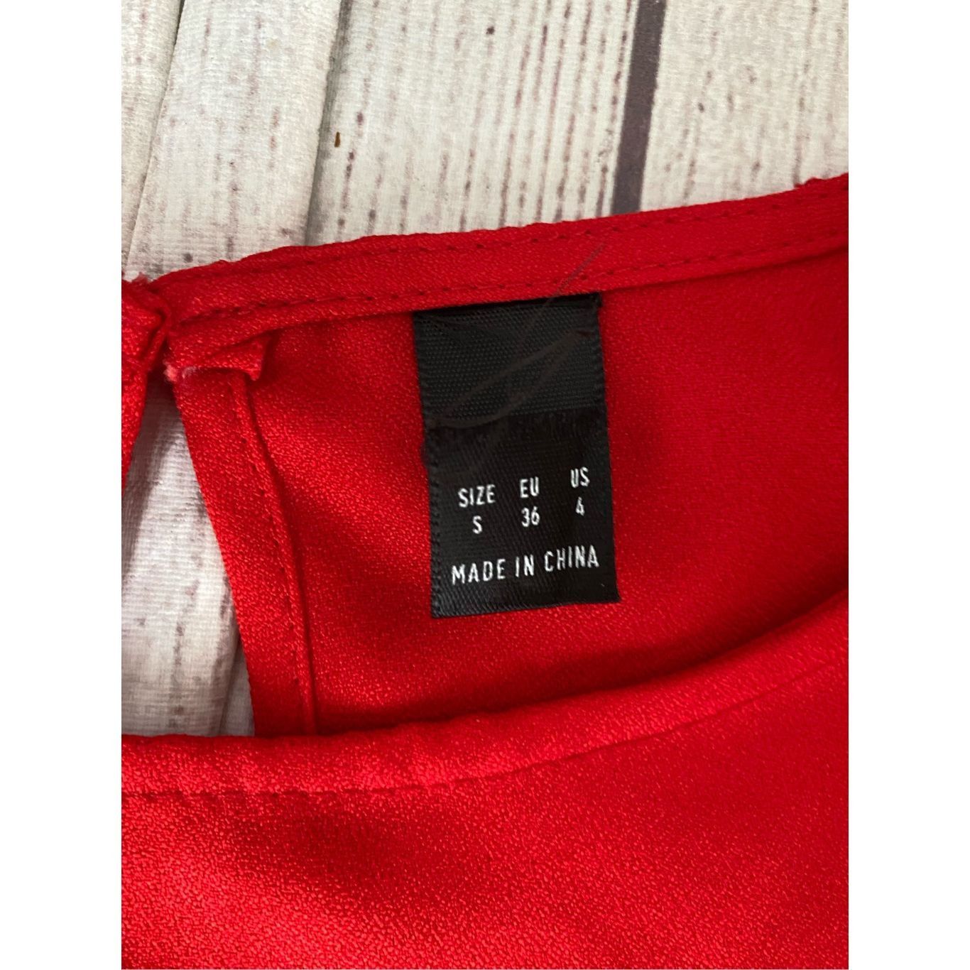 Other Women S red butterfly short sleeve boatneck blouse New Size S / US 4 / IT 40 - 3 Thumbnail