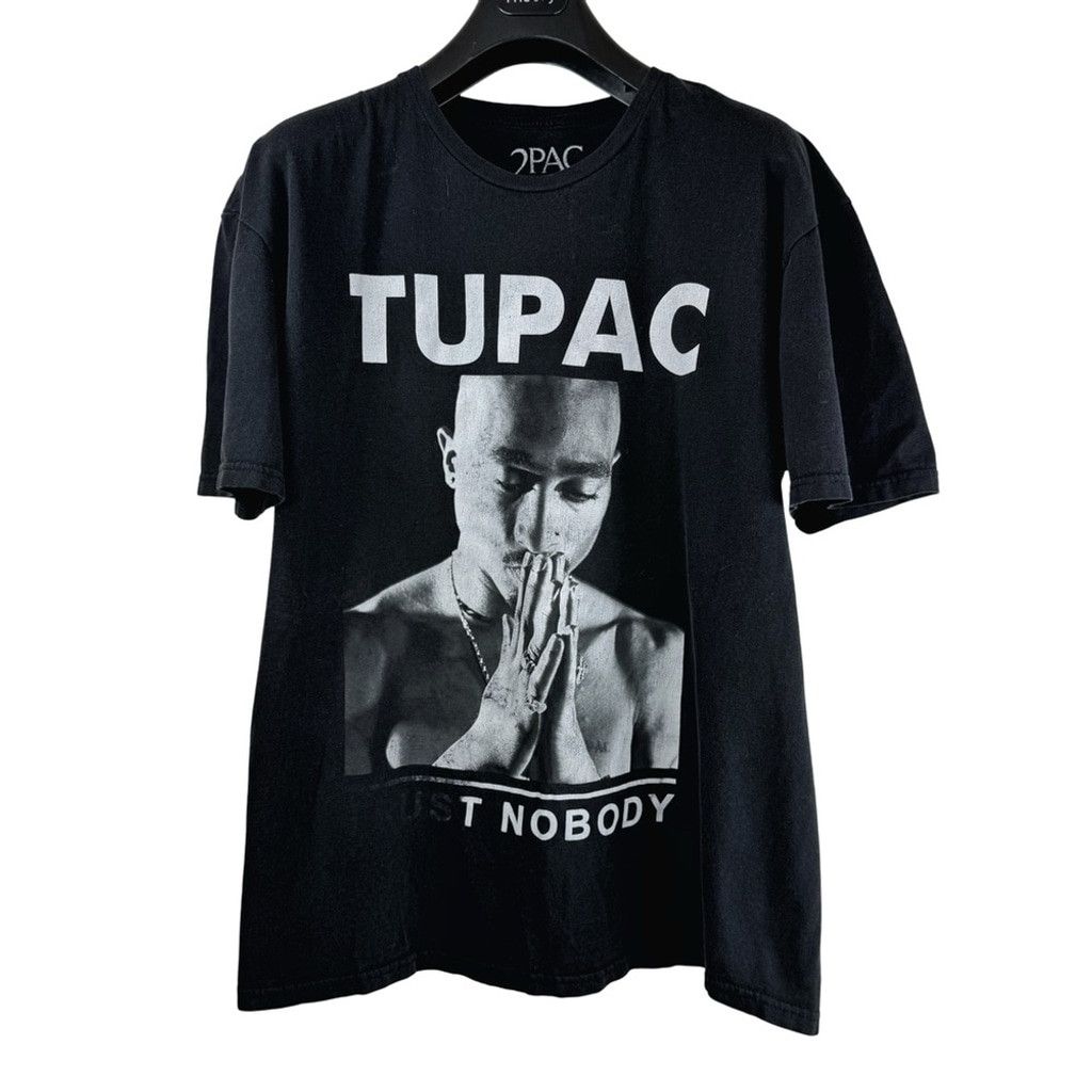Other 2PAC Men's Black Crew Neck Graphic T-Shirt Trust Nobody XL Size US XL / EU 56 / 4 - 2 Thumbnail