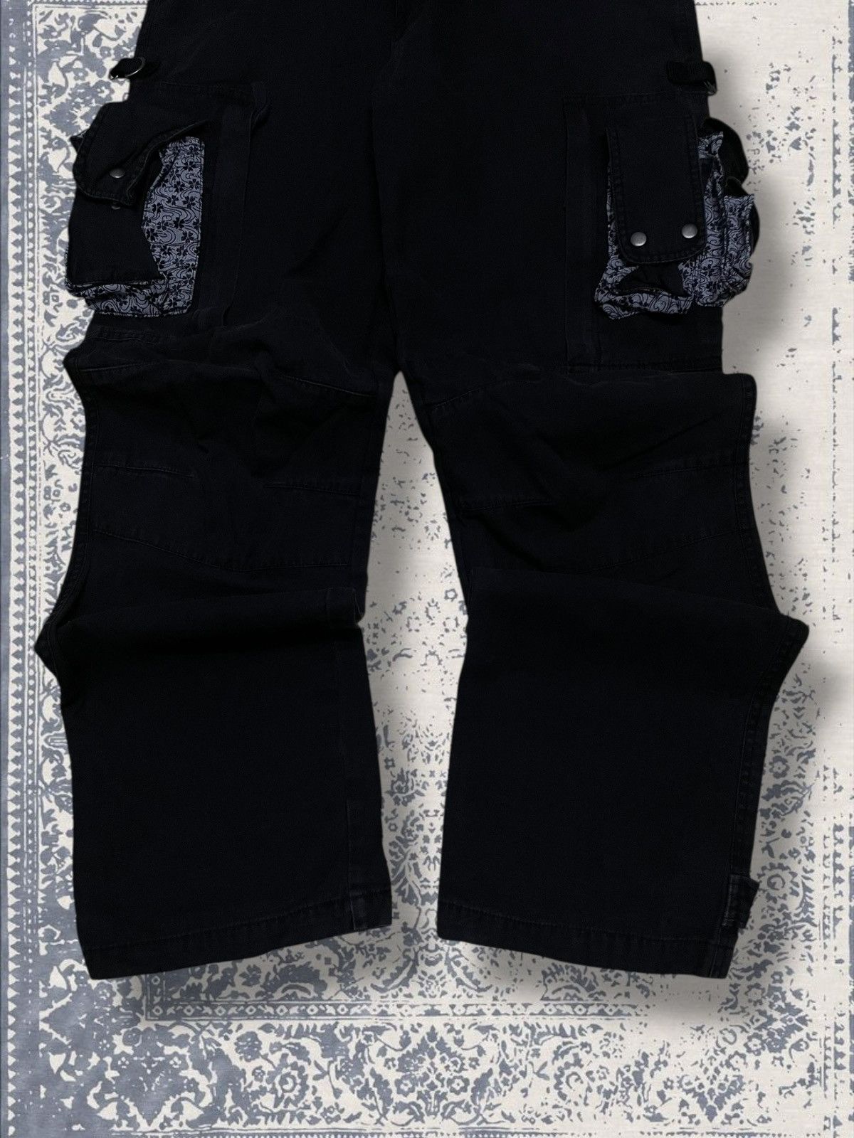 Designer × Japanese Brand × Vintage Vintage Japan Designer Traditional Karakuri Cargo Utility Size US 34 / EU 50 - 3 Thumbnail