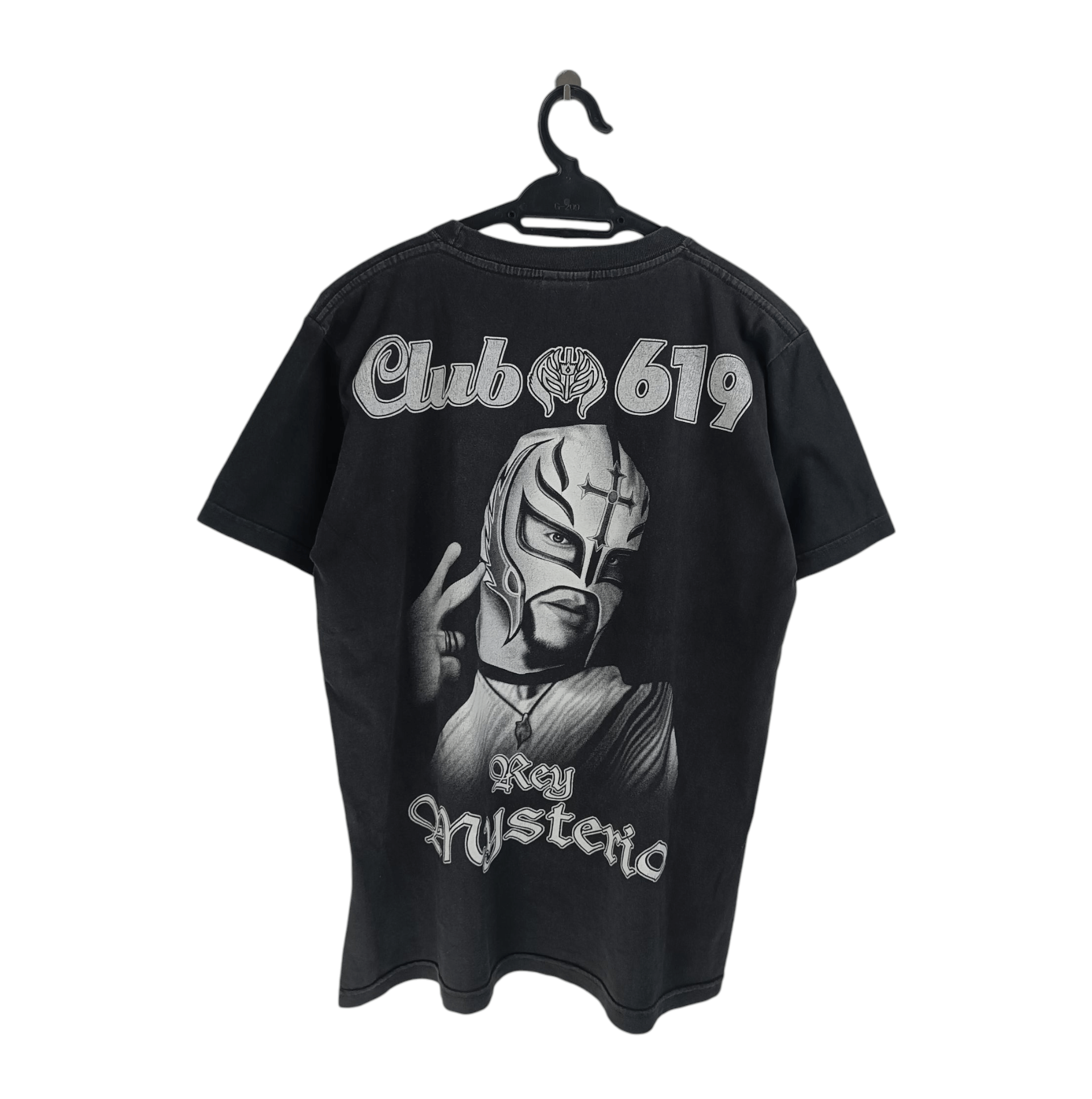 WWE VINTAGE Y2K REY MYSTERIO CLUB 619 OVERPRINT STYLE VERY RARE Size US M / EU 48-50 / 2 - 2 Thumbnail