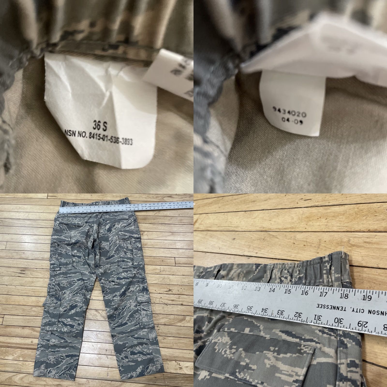 Propper Propper Cargo Pants Men 36 Regular Cargo Pants Camouflage Green 36x32 USA Army Workwear Regular Mens Tie-Back Size US 36 / EU 52 - 8 Thumbnail