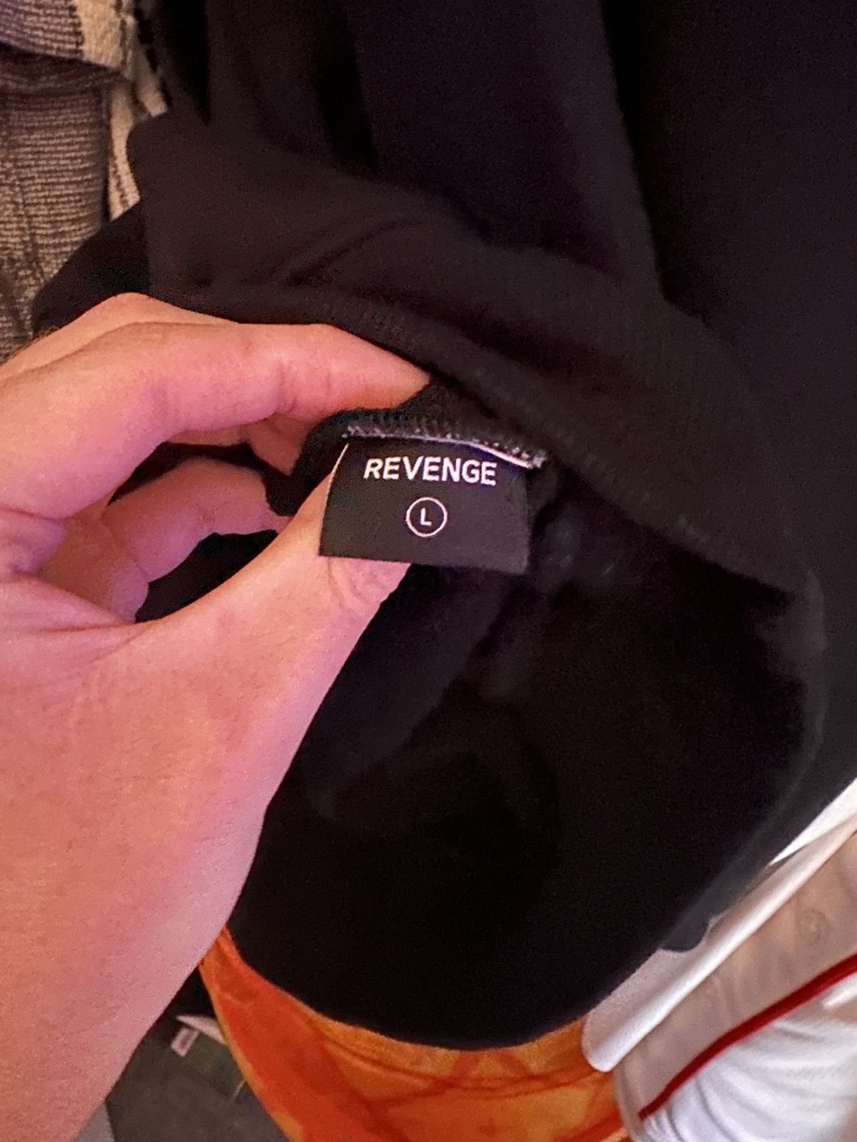 Revenge Revenge rhinestone hoodie Size US L / EU 52-54 / 3 - 4 Thumbnail