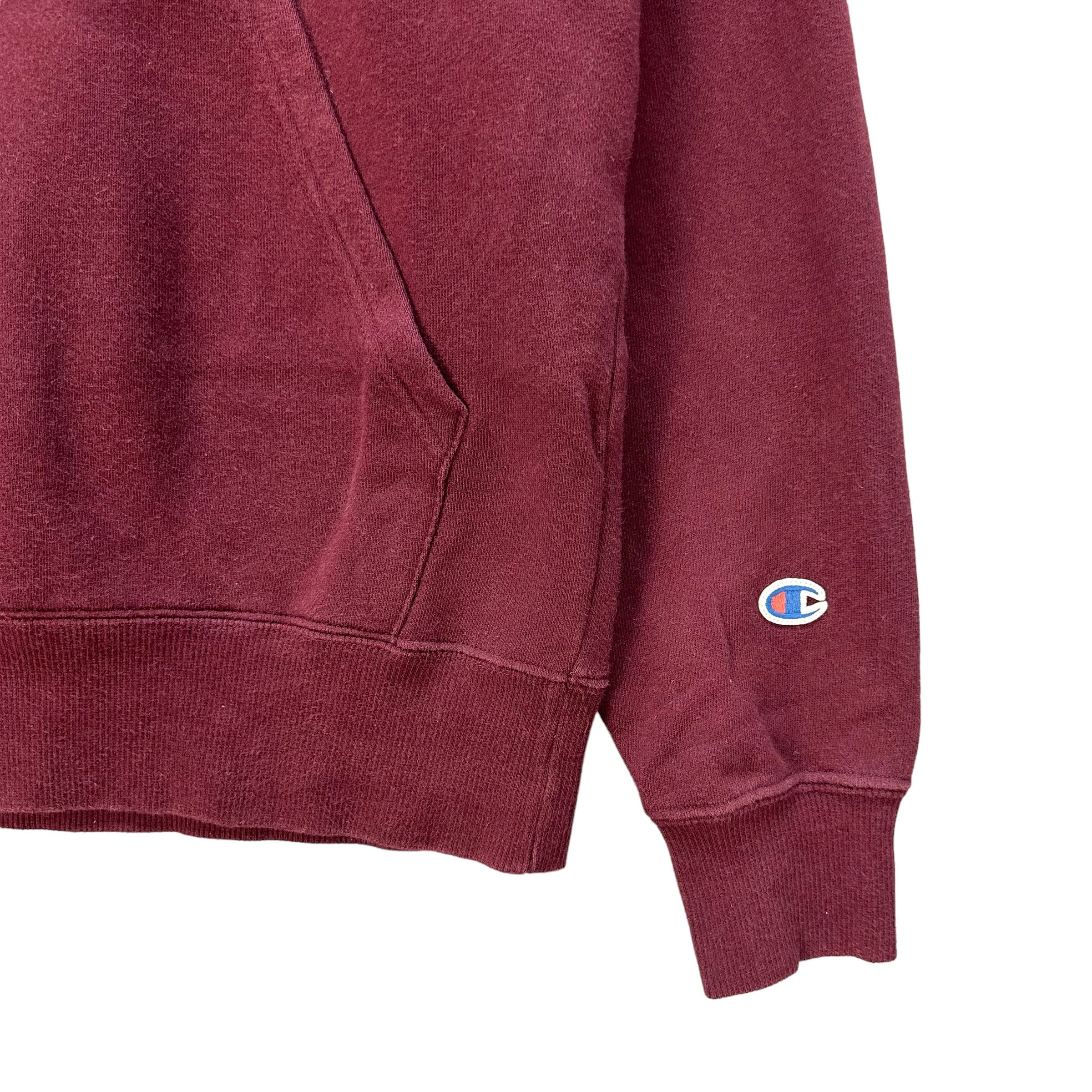 Champion CHAMPION PULLOVER HOODIES MAROON SWEATSHIRTS #8836-030 Size US M / EU 48-50 / 2 - 5 Thumbnail