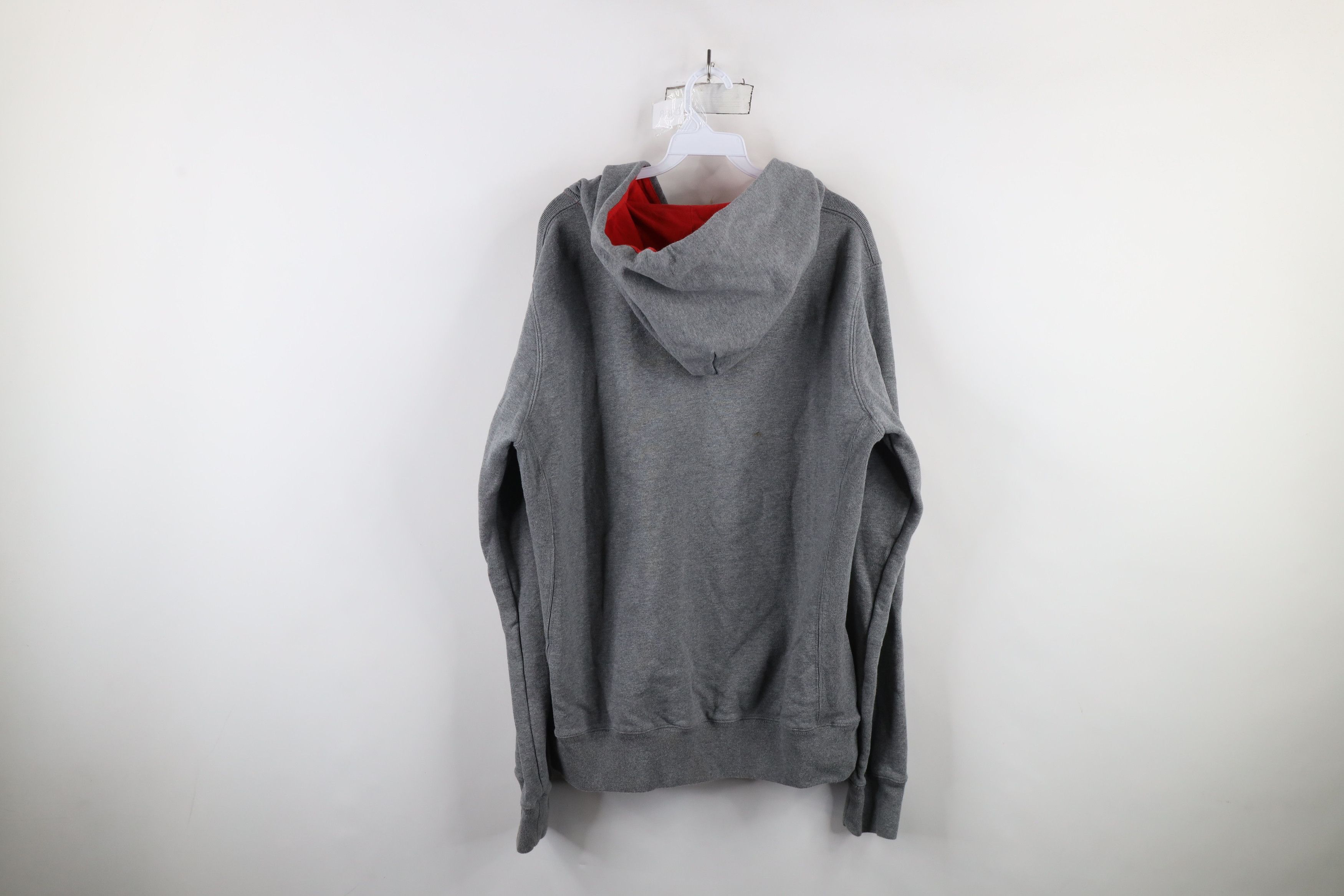 Vintage Vintage Y2K Wilson Chain Stitch Heavyweight Hoodie Gray Size US XL / EU 56 / 4 - 13 Thumbnail