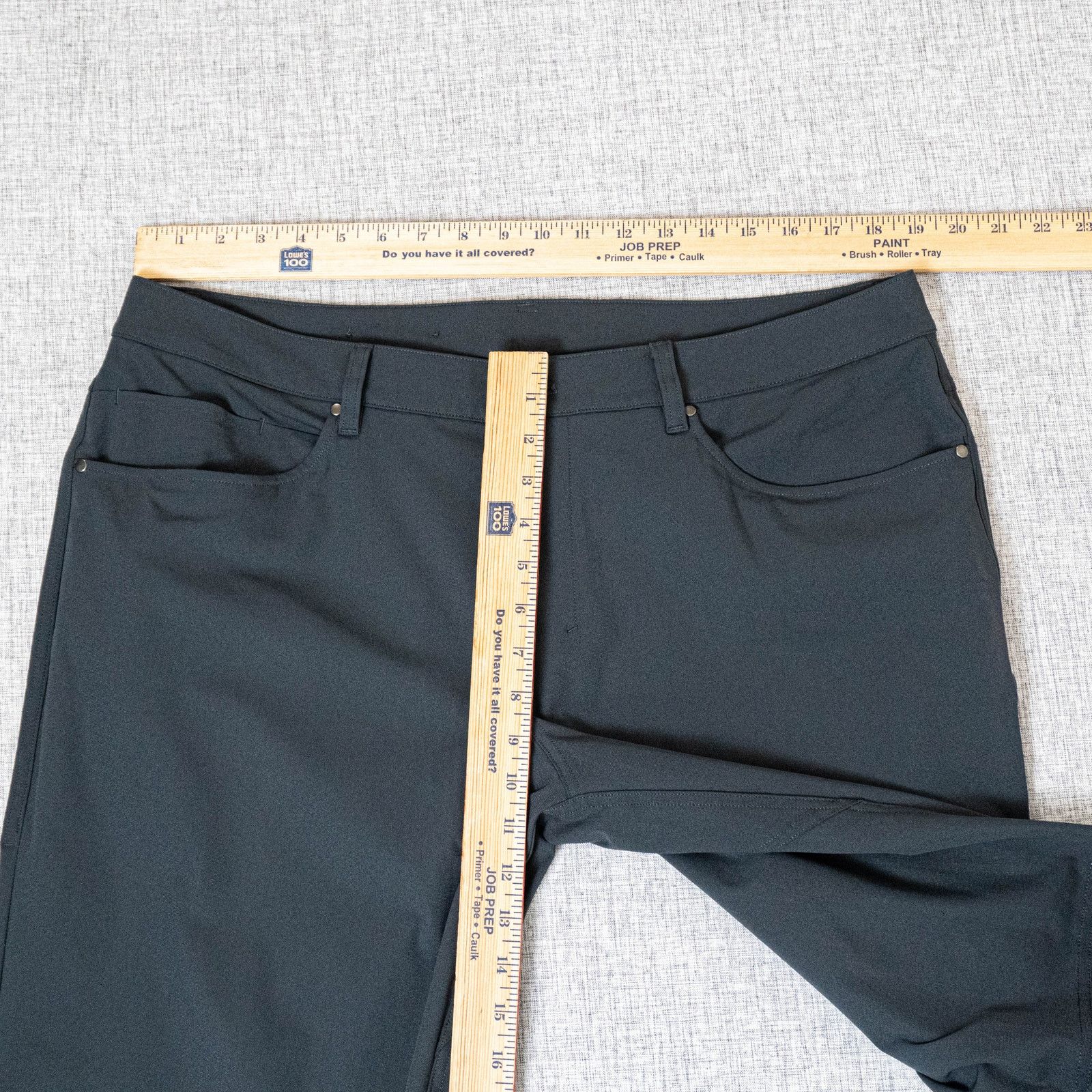 Lululemon Lululemon ABC Classic Chino Pants Dark Gray warpstreme 38 Size US 38 / EU 54 - 5 Thumbnail