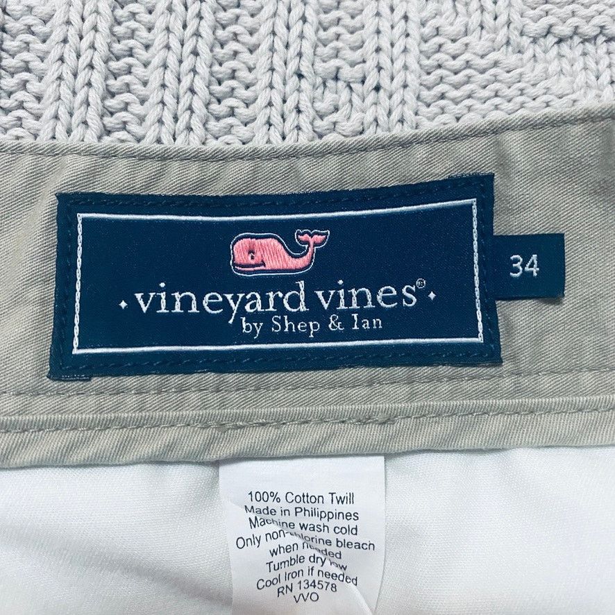 Vineyard Vines Vineyard Vines khaki Club Shorts Size US 34 / EU 50 - 3 Thumbnail