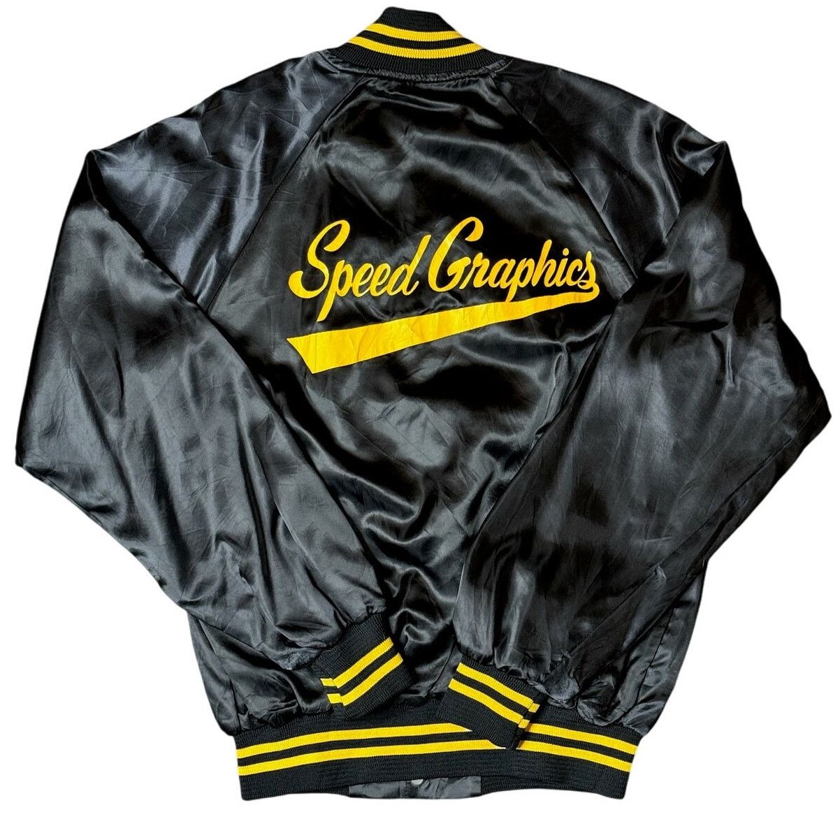 Vintage Vintage WearGuard "Speed Graphics" Nylon Jacket Varsity Size US M / EU 48-50 / 2 - 1 Thumbnail