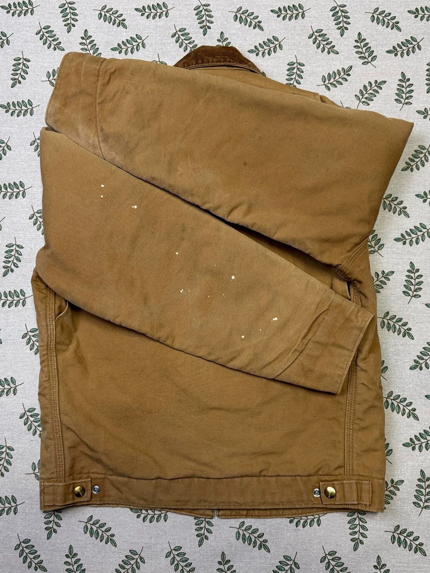 Carhartt Vintage Carhartt 6BLJ Brown Detroit Jacket 38/S Size US S / EU 44-46 / 1 - 6 Thumbnail