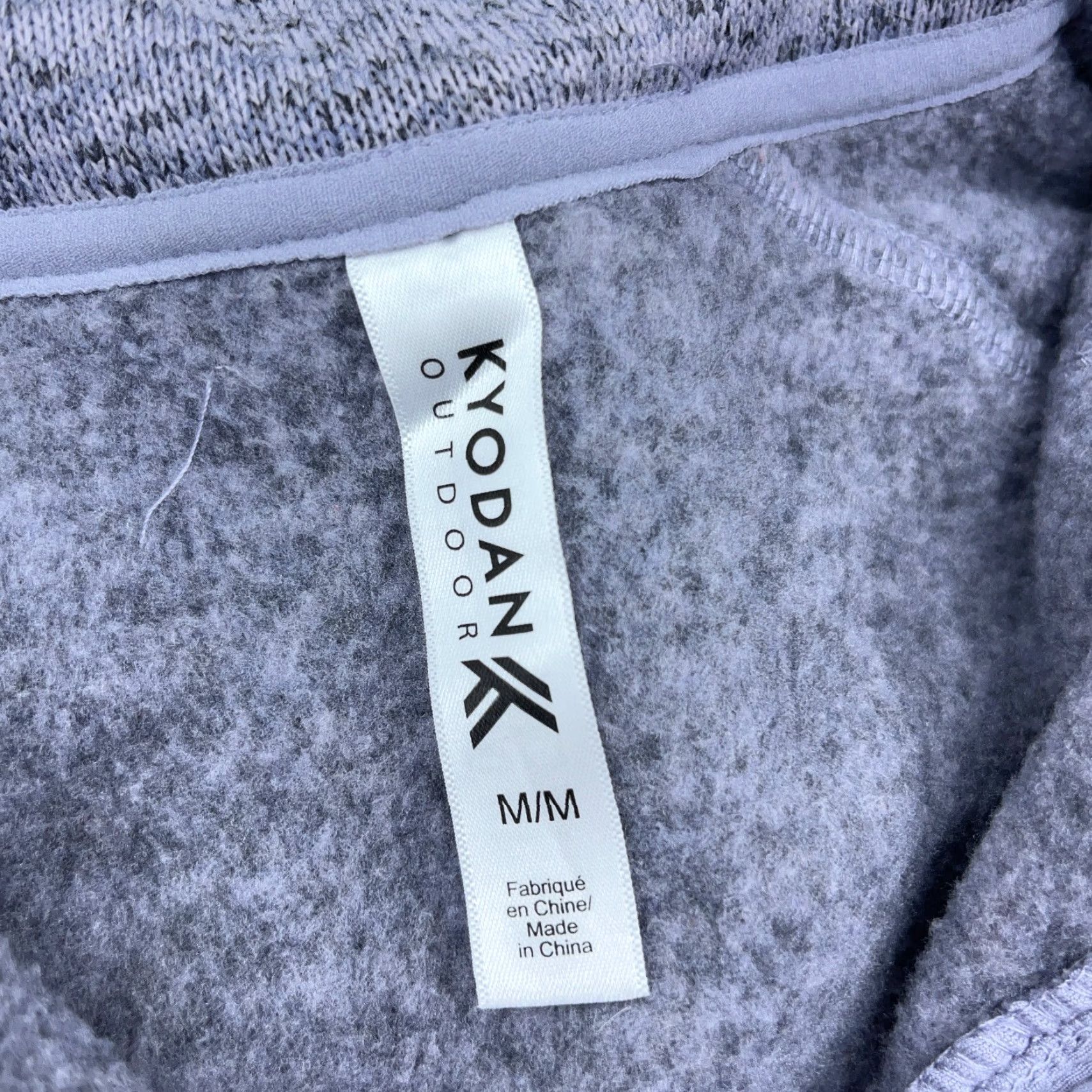Kyodan Kyodan Purple Sweater Women Medium 1/4 Zip Pullover Fleece Embroidered Logo Knit Raglan Sleeve Zipper All Seasons Size M / US 6-8 / IT 42-44 - 5 Thumbnail