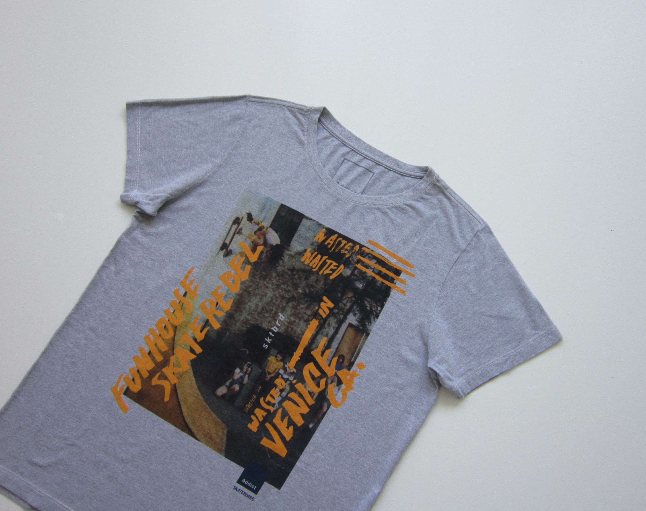 ADDICT Addict Skateboard Funhouse Skaterebel T-Shirt Size US M / EU 48-50 / 2 - 2 Thumbnail