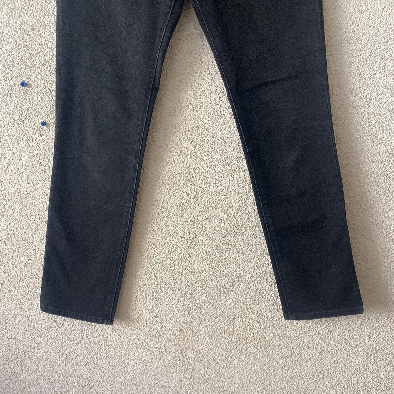 DL1961 DL1961 Womens Jeans Black Coco Curvy Straight Mid Rise Dark Size 27" / US 4 / IT 40 - 10 Thumbnail