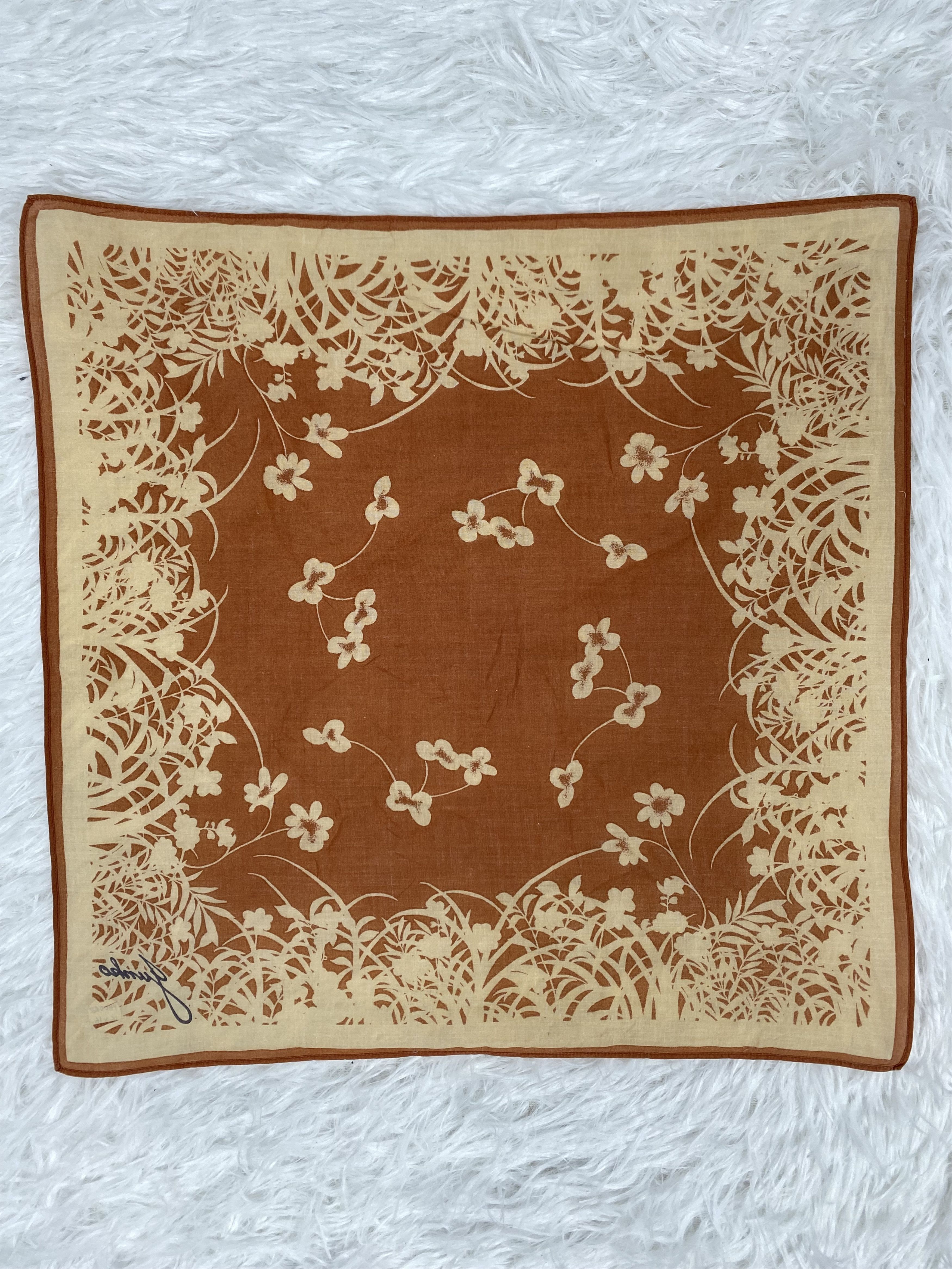 Junko Shimada Vintage Junko Shimada Handkerchief PH0088 Size ONE SIZE - 4 Thumbnail