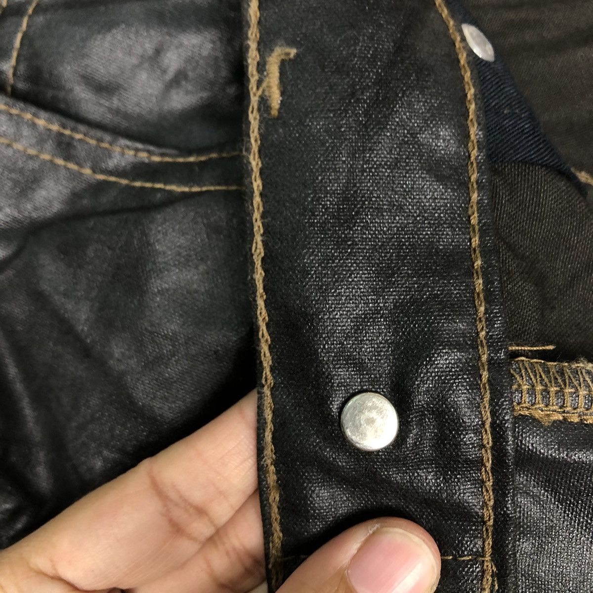 Japanese Brand 🔥90’s Vintage Wax Construct Wear Levi’s Worker Size US 29 - 15 Thumbnail
