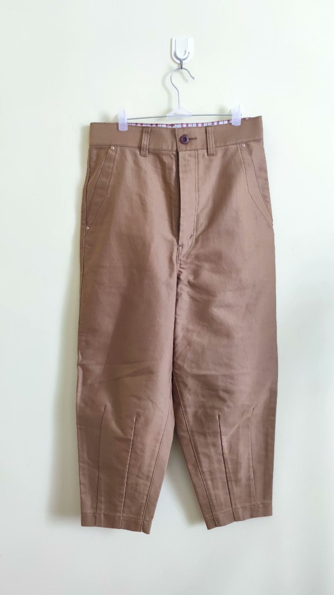 Junya Watanabe gold brown casual tapered pants for men Size US 26 / EU 42 - 1 Thumbnail