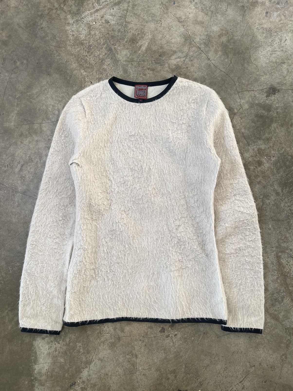 Jean Paul Gaultier Jean Paul Gaultier Mohair Longsleeve Gaultier Jeans Size US S / EU 44-46 / 1 - 1 Thumbnail