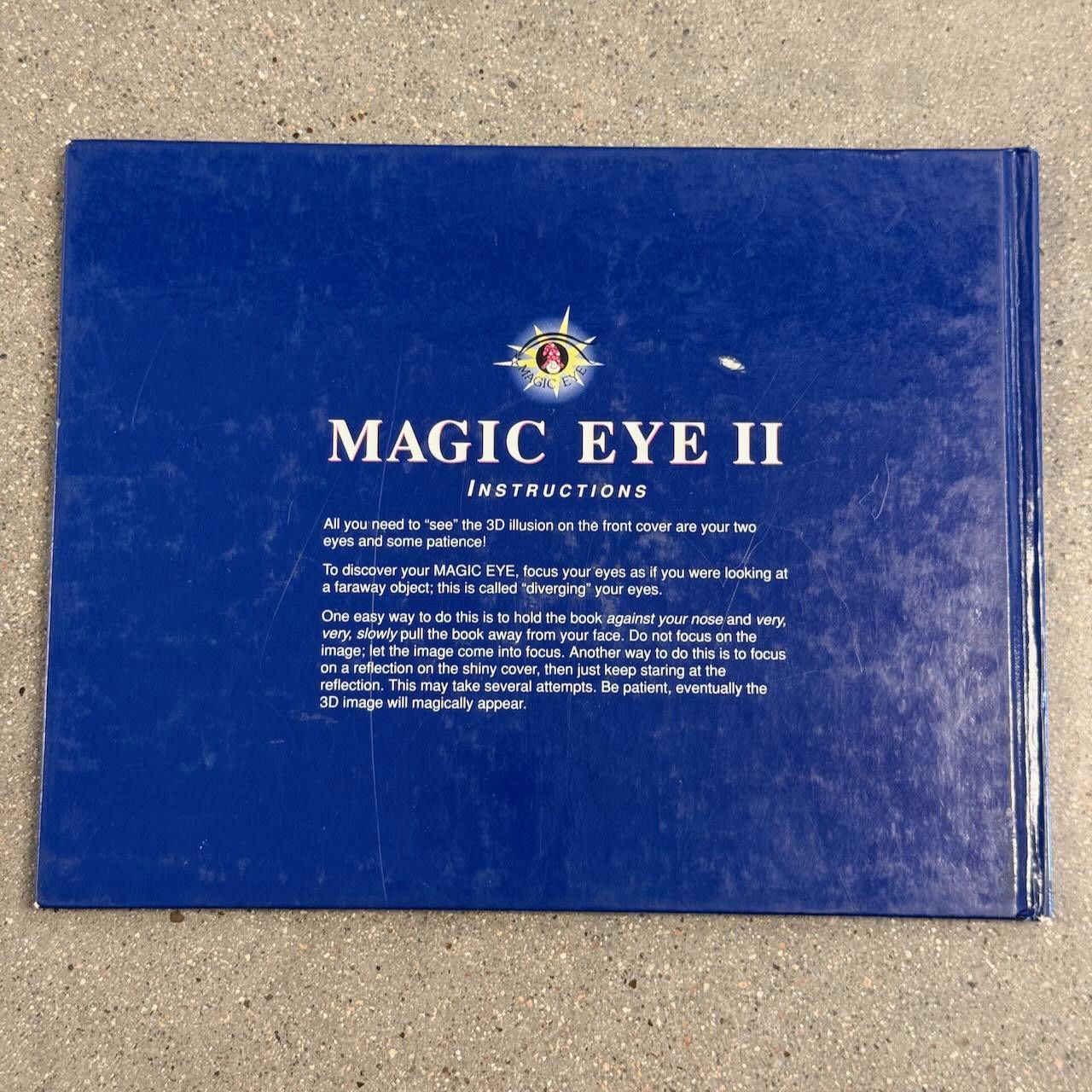 Other RARE VTG 1994 Magic Eye II 3D Illusions Book 1st Printing Size ONE SIZE - 5 Thumbnail