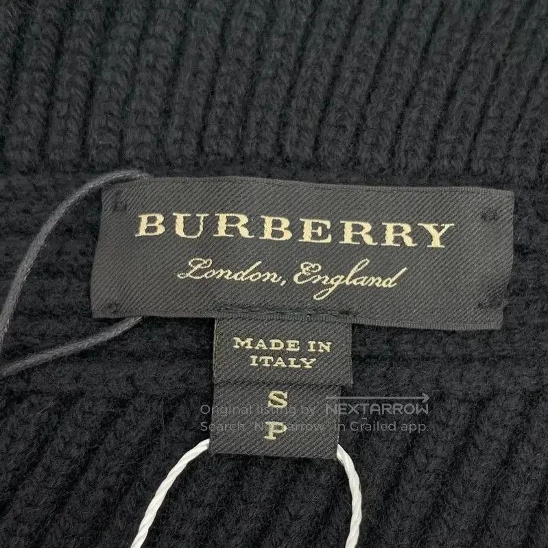 Burberry Burberry Black Wool Knit Sweater. Size S / US 4 / IT 40 - 5 Thumbnail