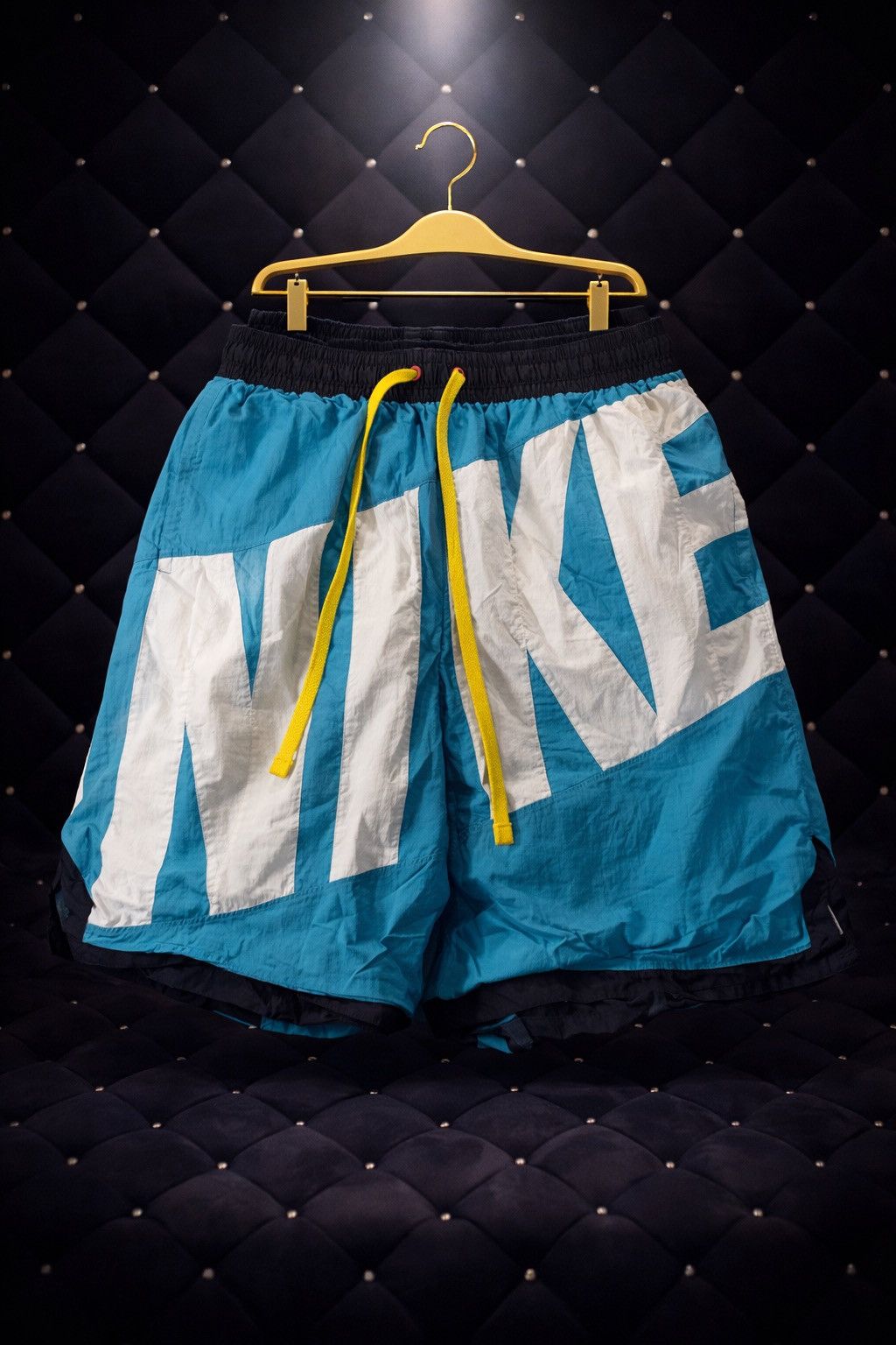 Nike NIKE BIG SPELLOUT LOGO SWIM TRUNK SHORTS Size US 32 / EU 48 - 1 Preview