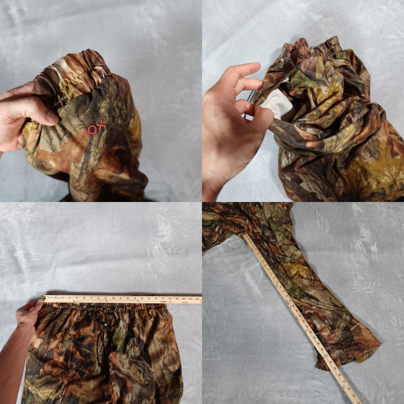 Vintage 10X Advantage Camo Stretch Waist Jogger Pants Mens 2XL 29” Adjustable Outdoors Size US 39 - 8 Thumbnail