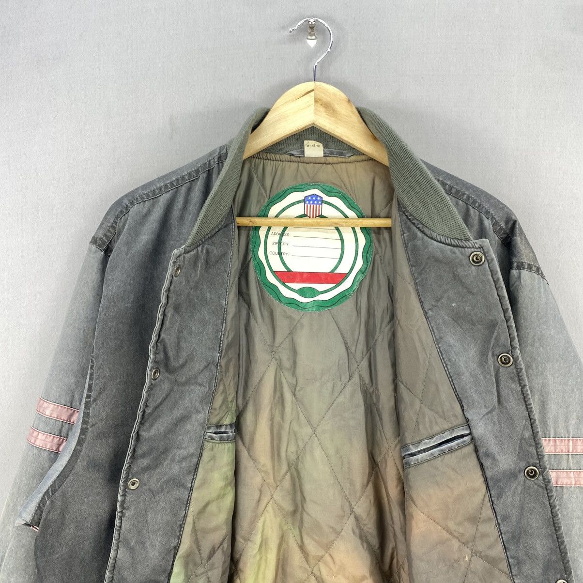 Vintage Vintage Varsity Bomber Jacket Big logo Size US M / EU 48-50 / 2 - 11 Thumbnail