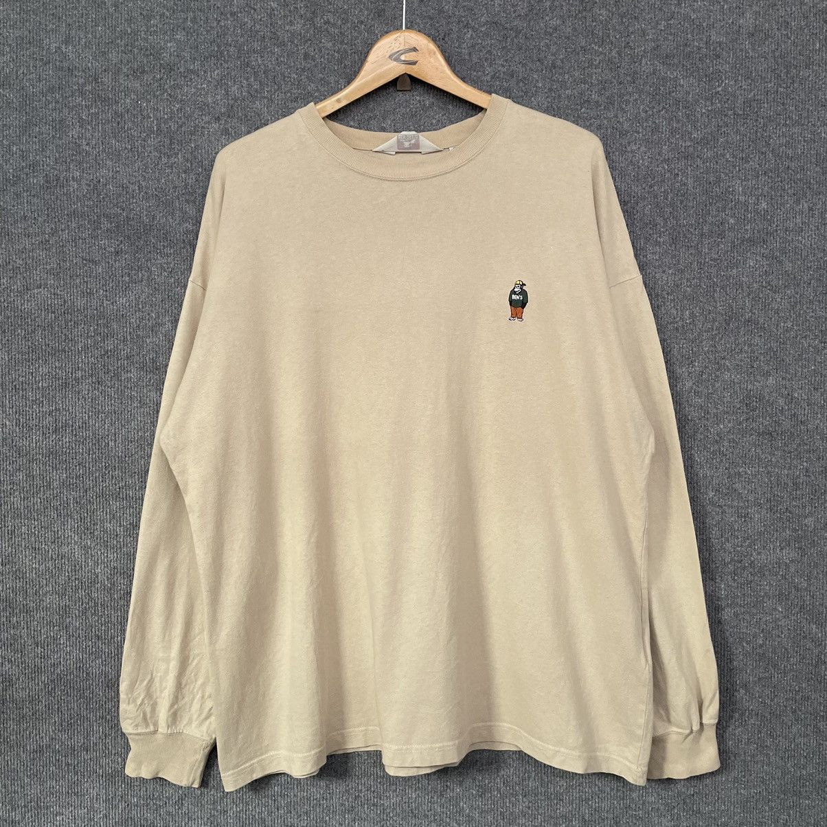 Ben Davis × Vintage Vintage Y2K Ben Davis Small Logo Essentials L/S T Shirt Size US XL / EU 56 / 4 - 1 Thumbnail