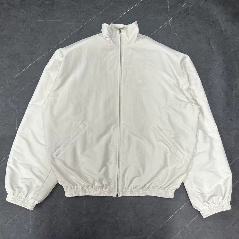 Balenciaga Balenciaga 22fw White Padded Nylon Sport Jacket Size US M / EU 48-50 / 2 - 2 Thumbnail