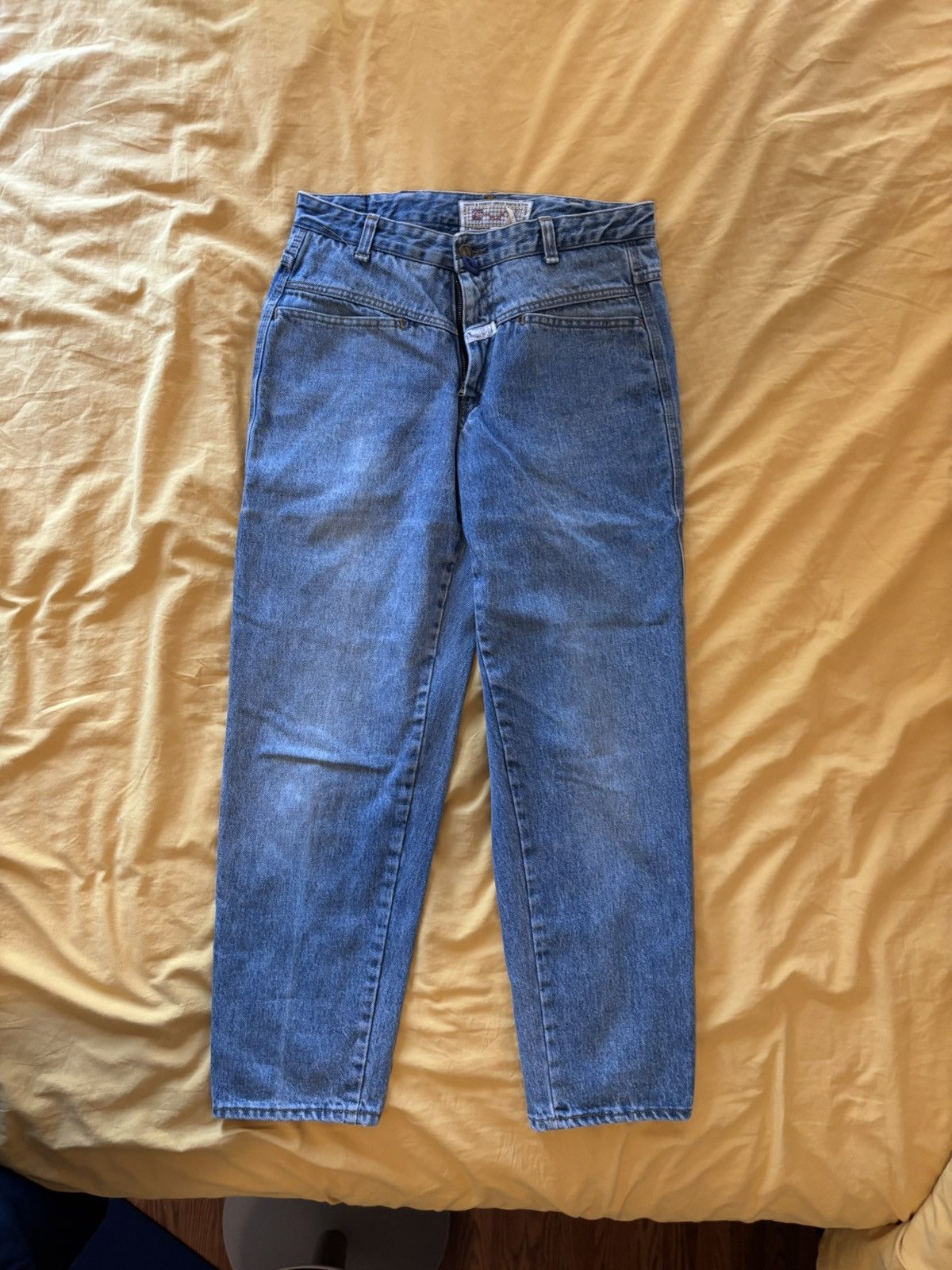 Marithe + Francois Girbaud Marithé + François Girbaud Denim – Size 9/10 – High-Waisted Size 32" / US 10 / IT 46 - 1 Thumbnail