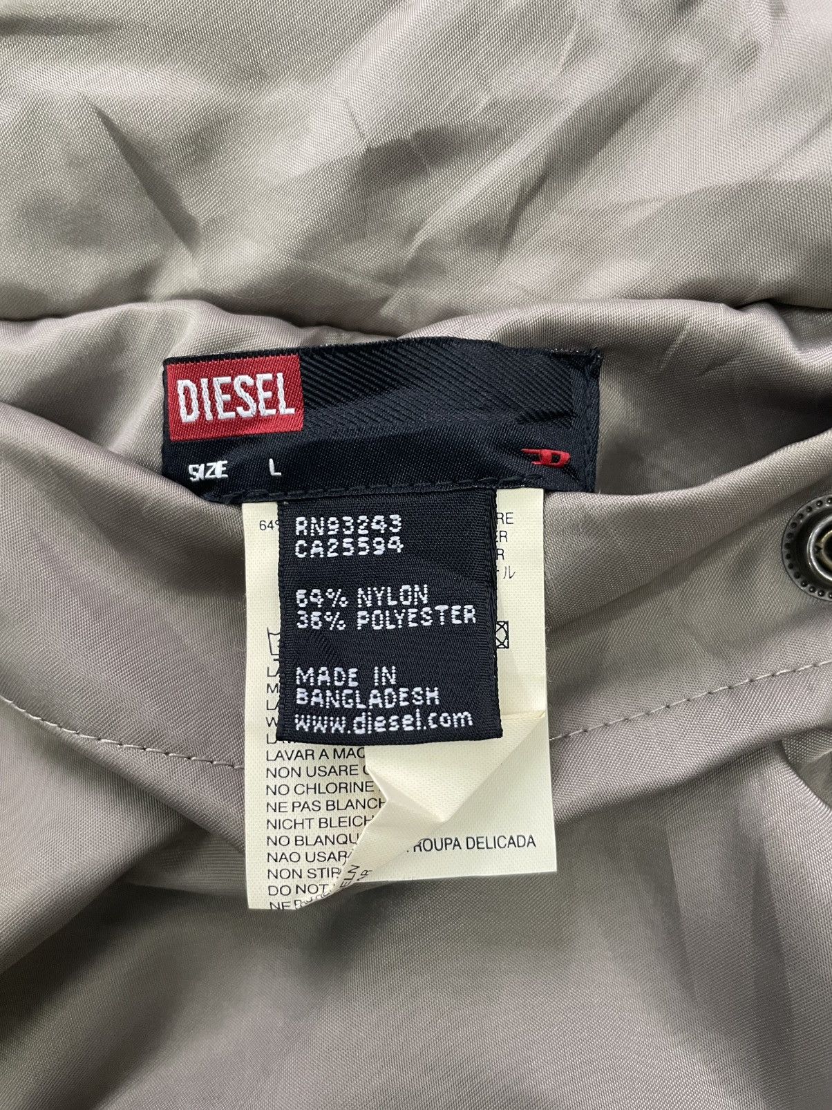 Diesel Only The Brave European Tour SECURITY Diesel Reverse Jacket Size US L / EU 52-54 / 3 - 17 Thumbnail