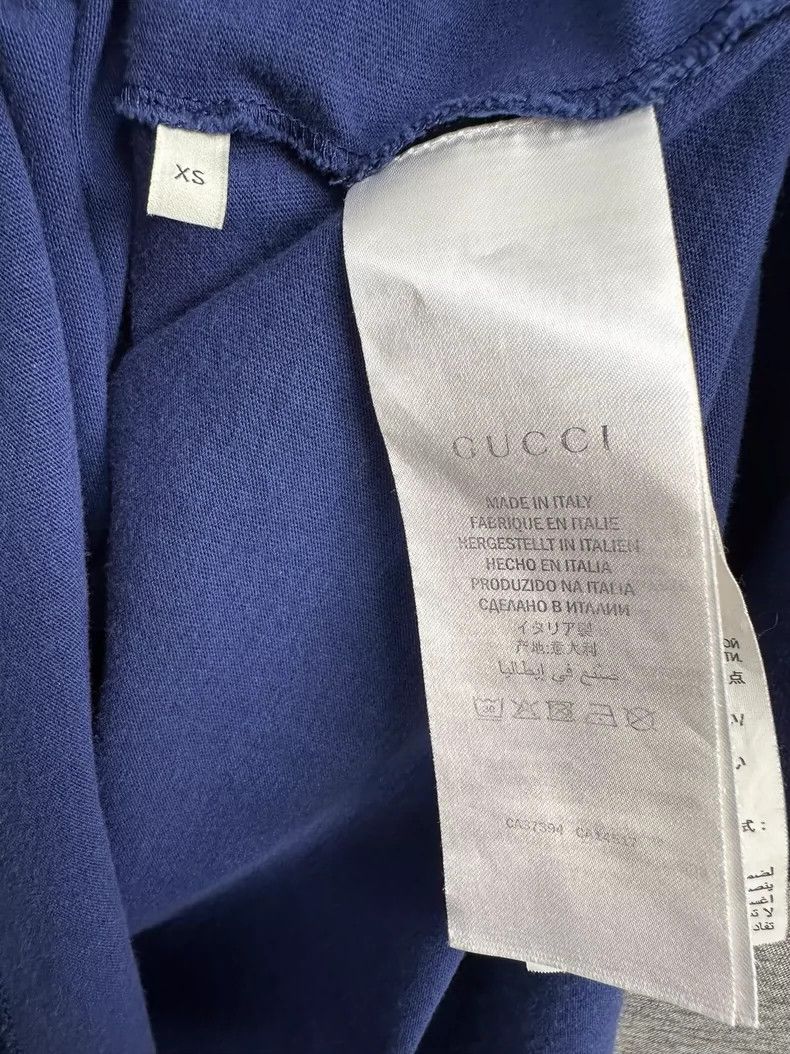 Gucci Gucci Interlocking blue short sleeves 2503-Nextarrow Size US XS / EU 42 / 0 - 4 Thumbnail