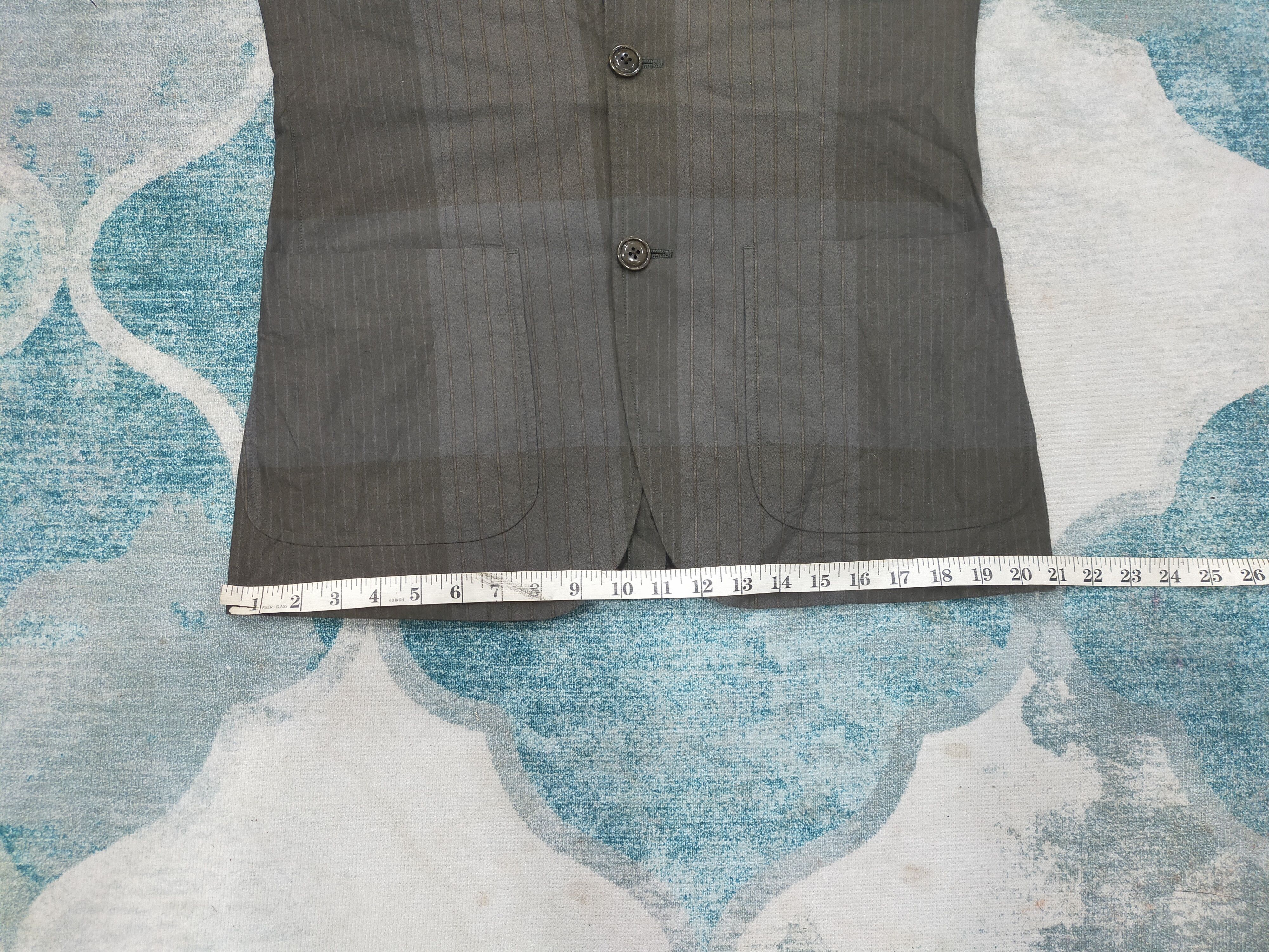 Designer × Japanese Brand × Ts(S) Takuji Suzuki ts(s) jacket like simple checkereda blazer Size 40S - 12 Thumbnail