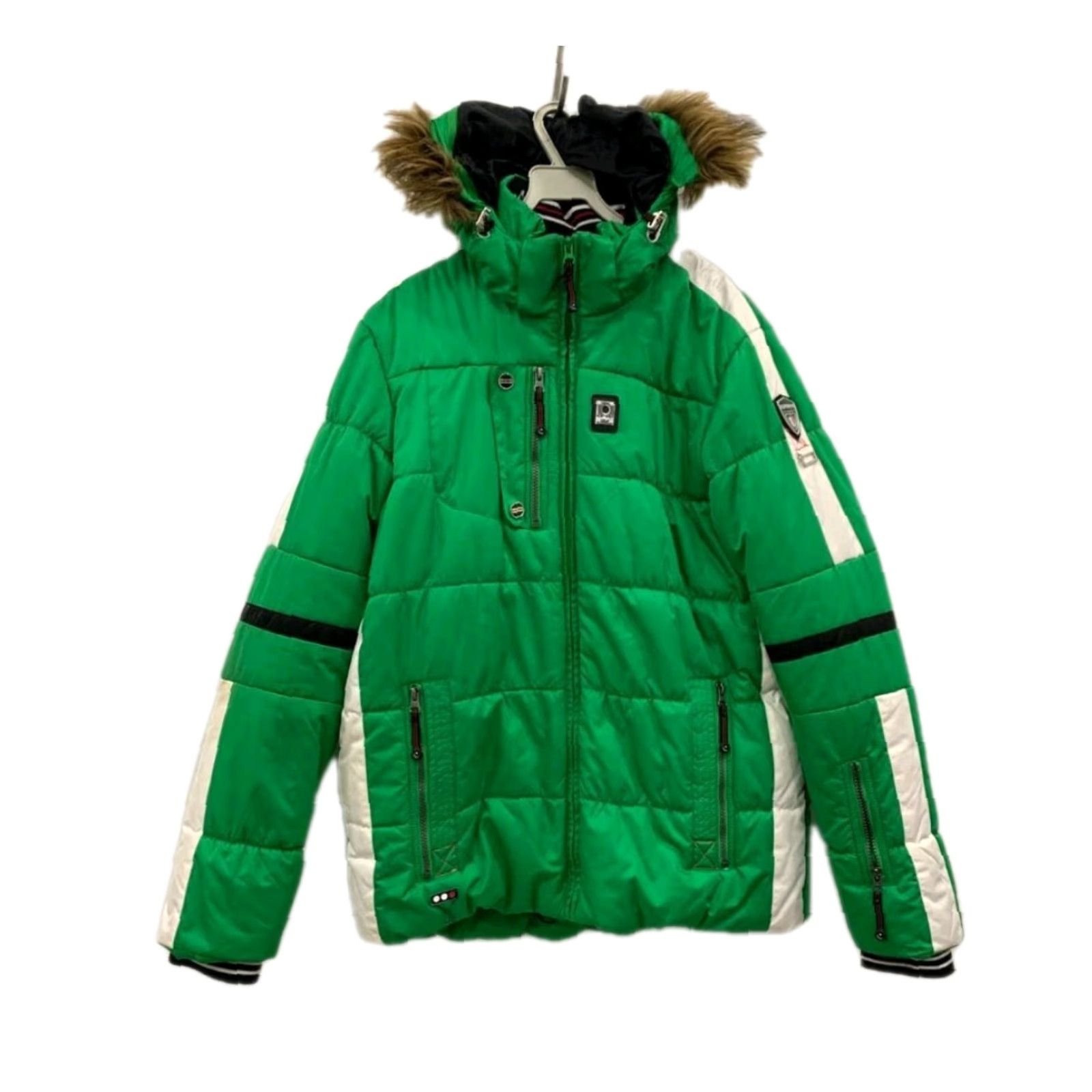 Vintage Icepeak North Point 70°N Green Puffer Jacket Fur Hood Men’s Size L EU 50 Coat Winter Ski Jacket - Hooded - Men Size US L / EU 52-54 / 3 - 2 Thumbnail