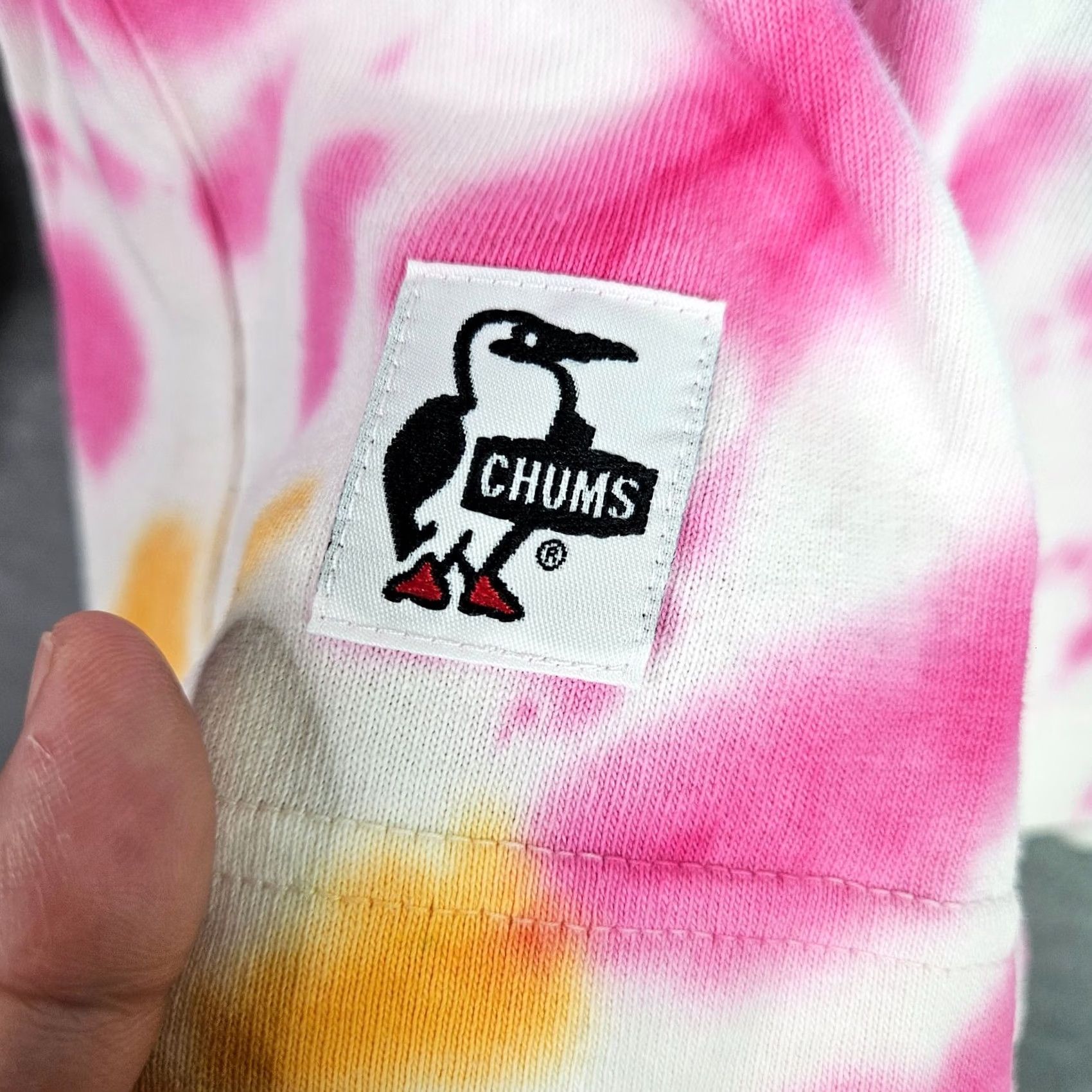 Chums CHUMS Apparel Shirt Womens M Tie Dye Long Sleeve Size Multicolor Graphic Casual Tee Size M / US 6-8 / IT 42-44 - 7 Thumbnail
