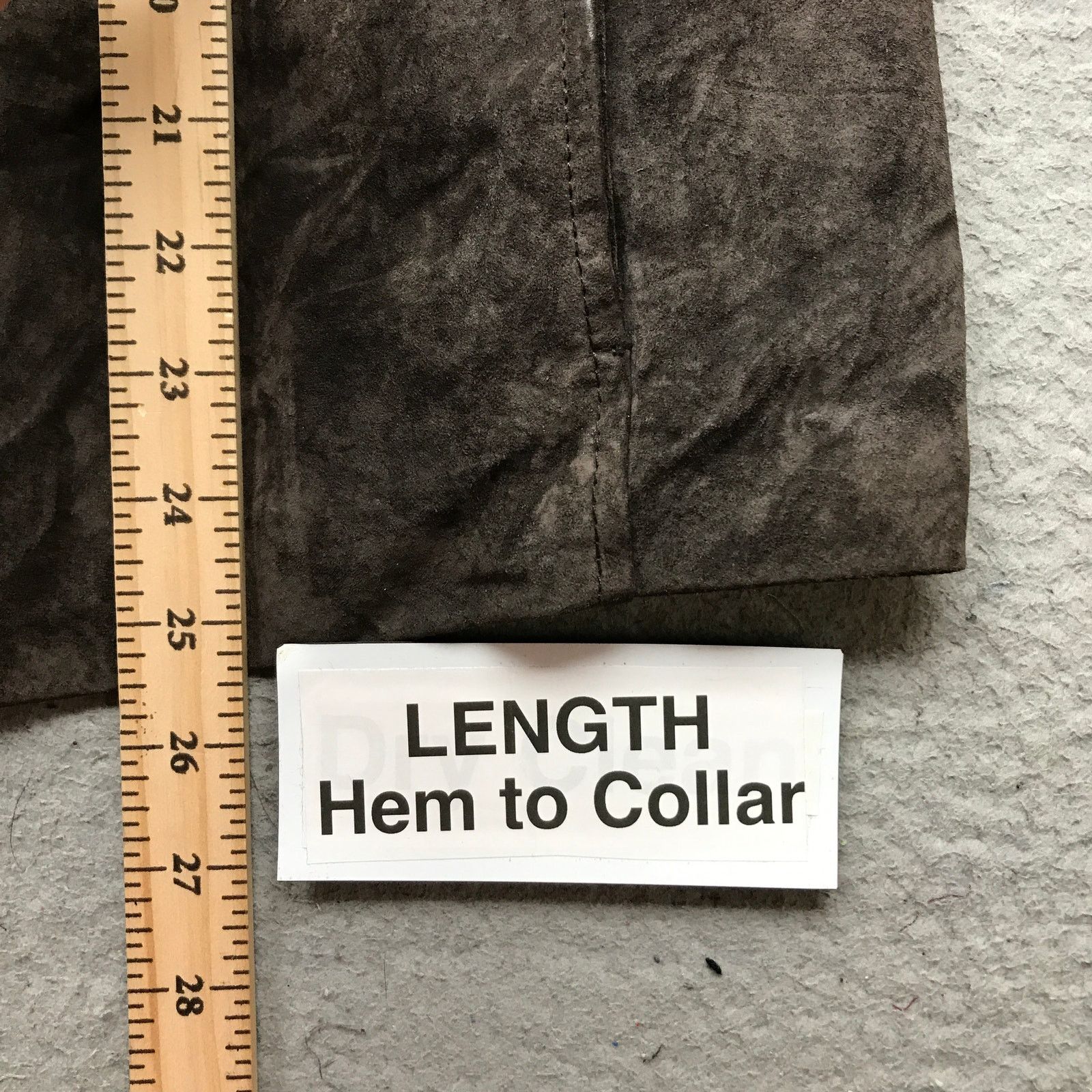 Other Vintage Fabio Suede Leather Jacket Womens Large Knit Brown Size L / US 10 / IT 46 - 6 Thumbnail