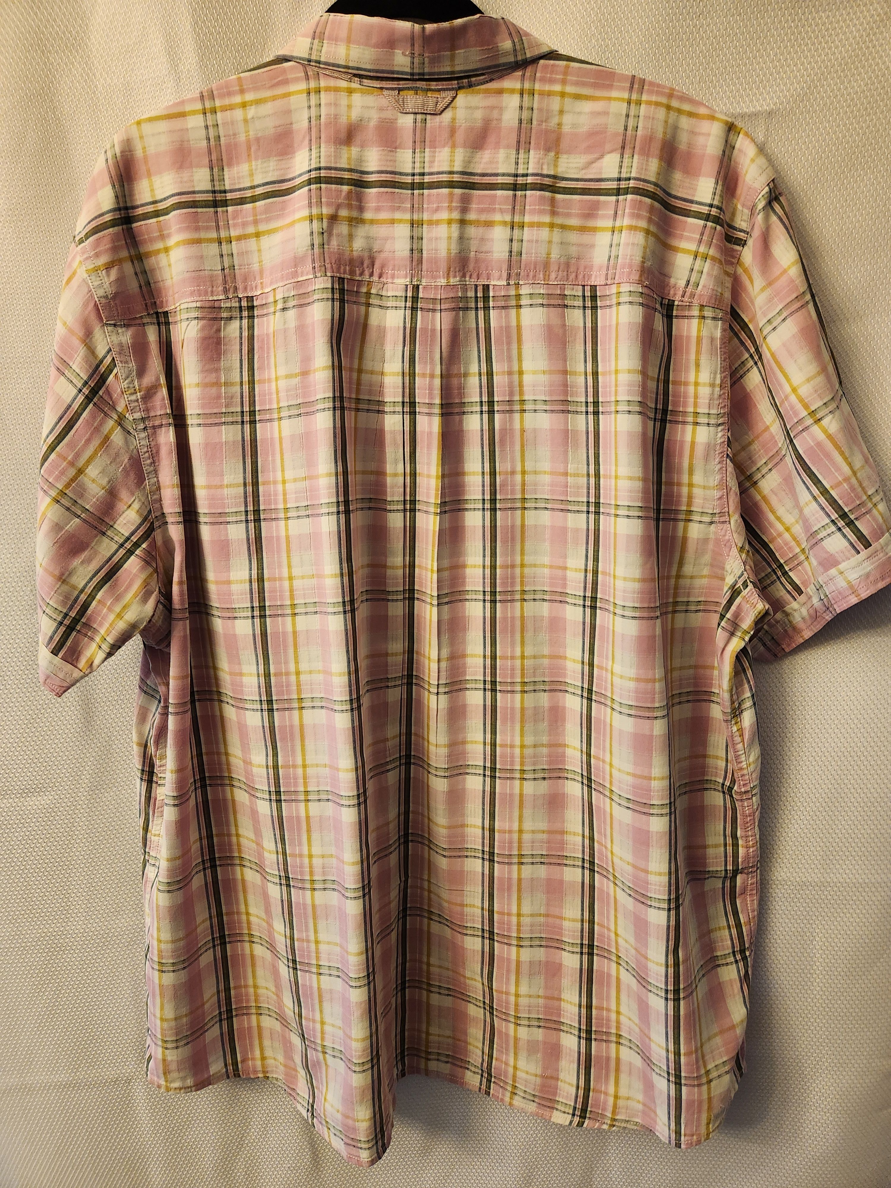 Tommy Bahama Button Front Plaid Short Sleeve Shirt Size US XL / EU 56 / 4 - 2 Thumbnail