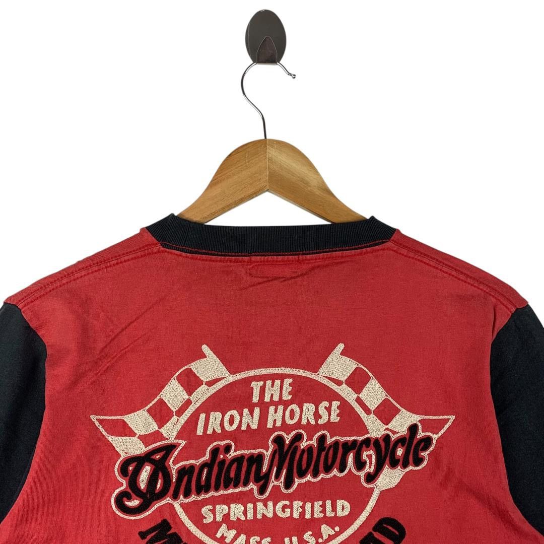 Indian Motorcycle Vintage INDIAN MOTORCYCLE racing team long sleeve tee Size US S / EU 44-46 / 1 - 9 Thumbnail