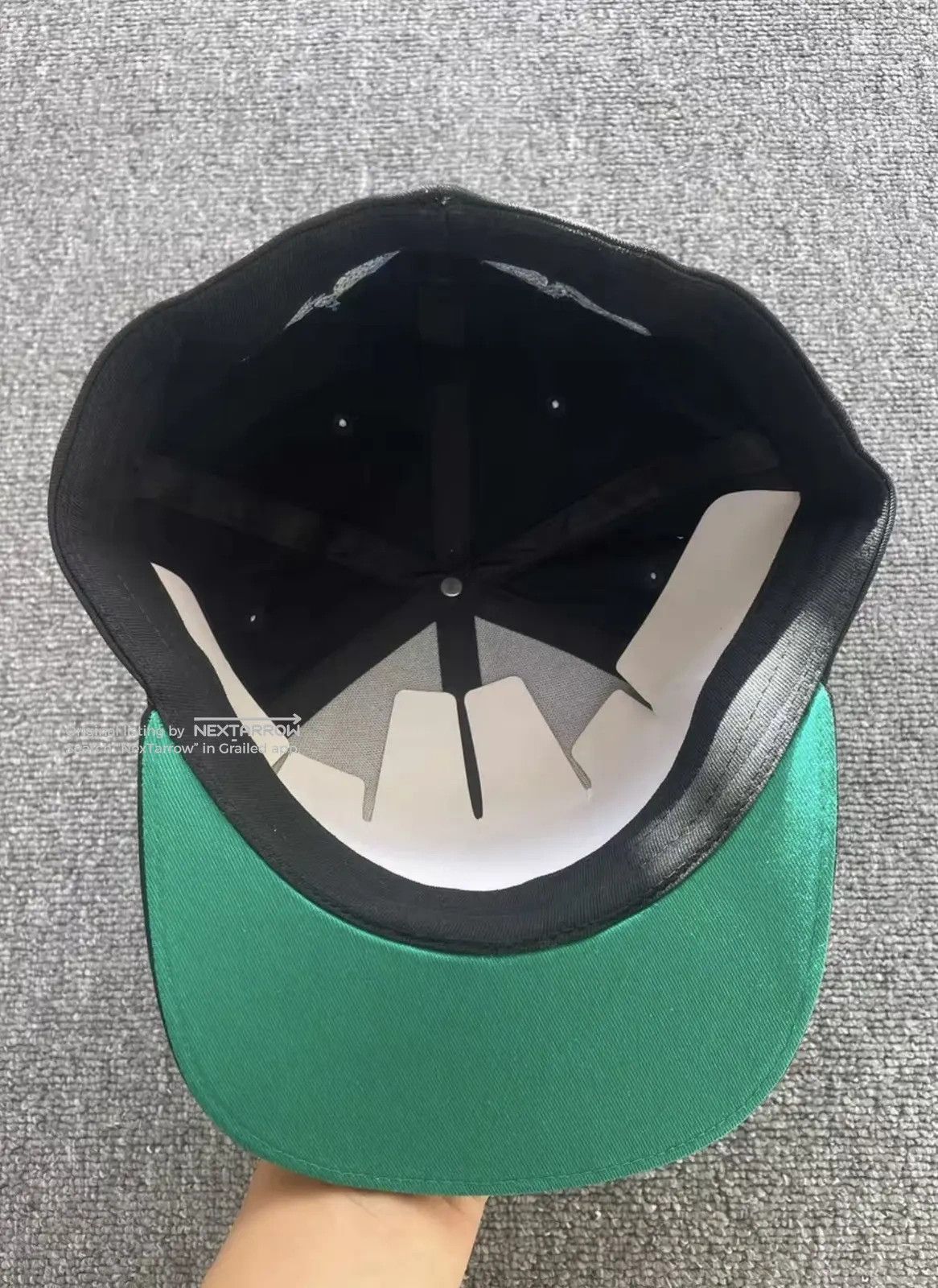 Bbc Icecream Fully Embroidered Astronaut Baseball Cap in Black, Men's — image 6 of 6