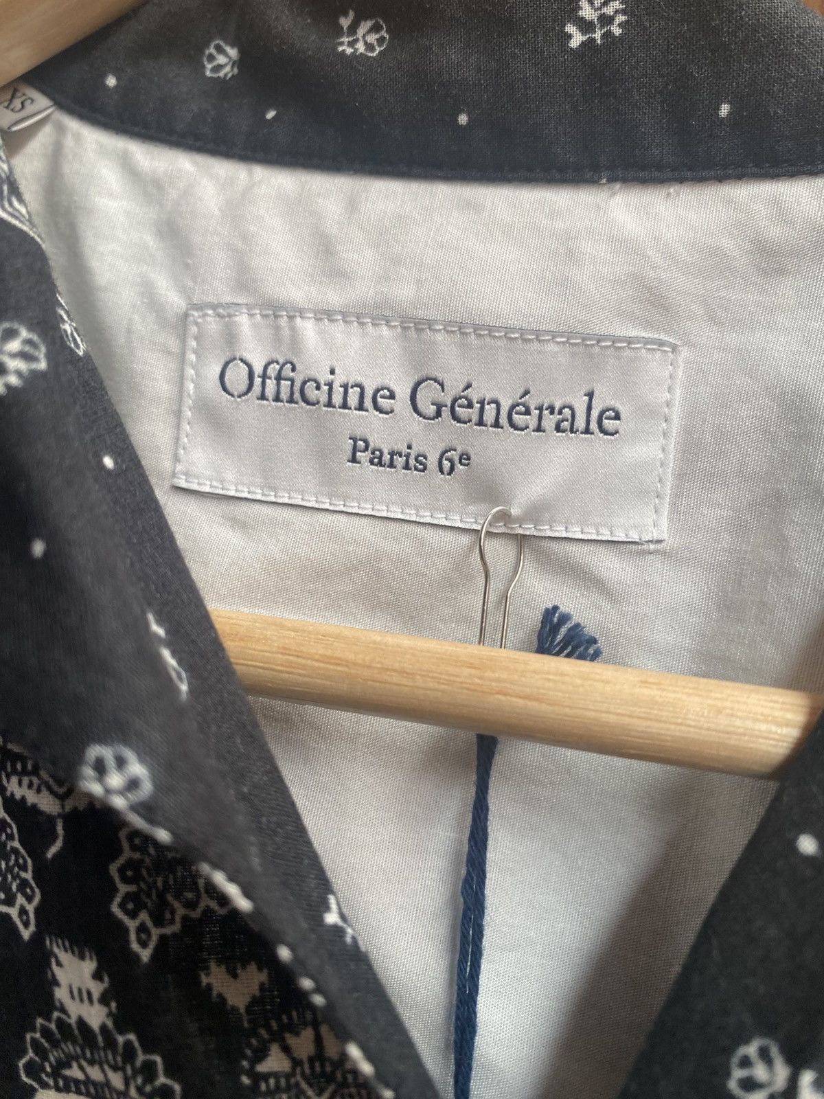 Officine Generale Officine Generale Bandana Shirt Size XS BNWT Size US XS / EU 42 / 0 - 2 Thumbnail