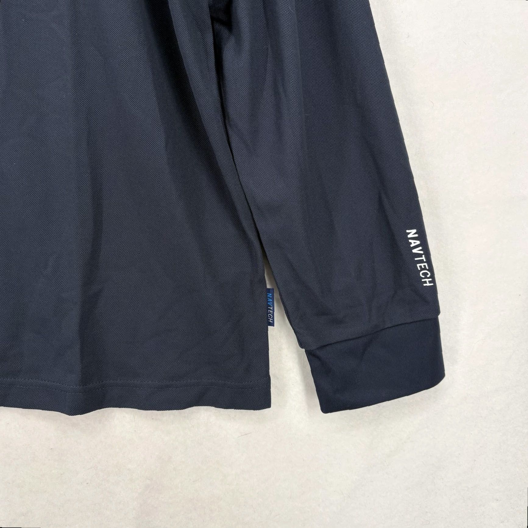 Nautica Nautica NAVTECH Long Sleeve Colorblock Shirt Mens XL Multicolor Crew Neck Performance Top Size US XL / EU 56 / 4 - 3 Thumbnail