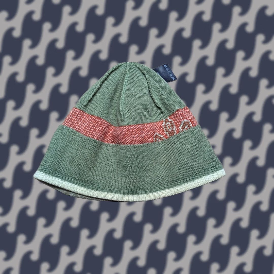 Vintage SCOTT USA Green Beanie Hat Lined Outdoor Mountain Sport Beanie Size ONE SIZE - 1 Thumbnail